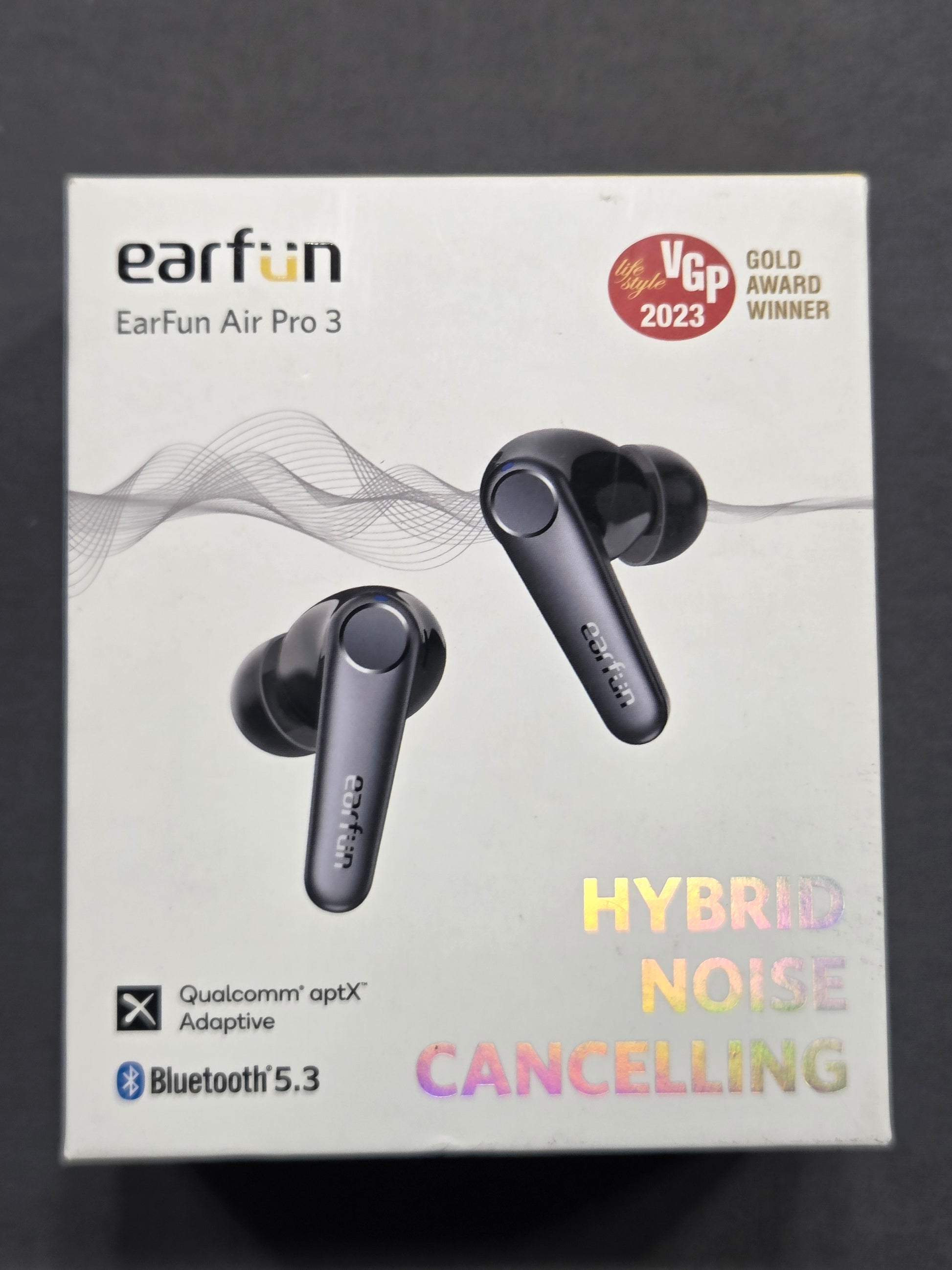 EarFun Air Pro 3 ANC TWS Earbuds Bluetooth 5.3 Hybrid Noise Cancel