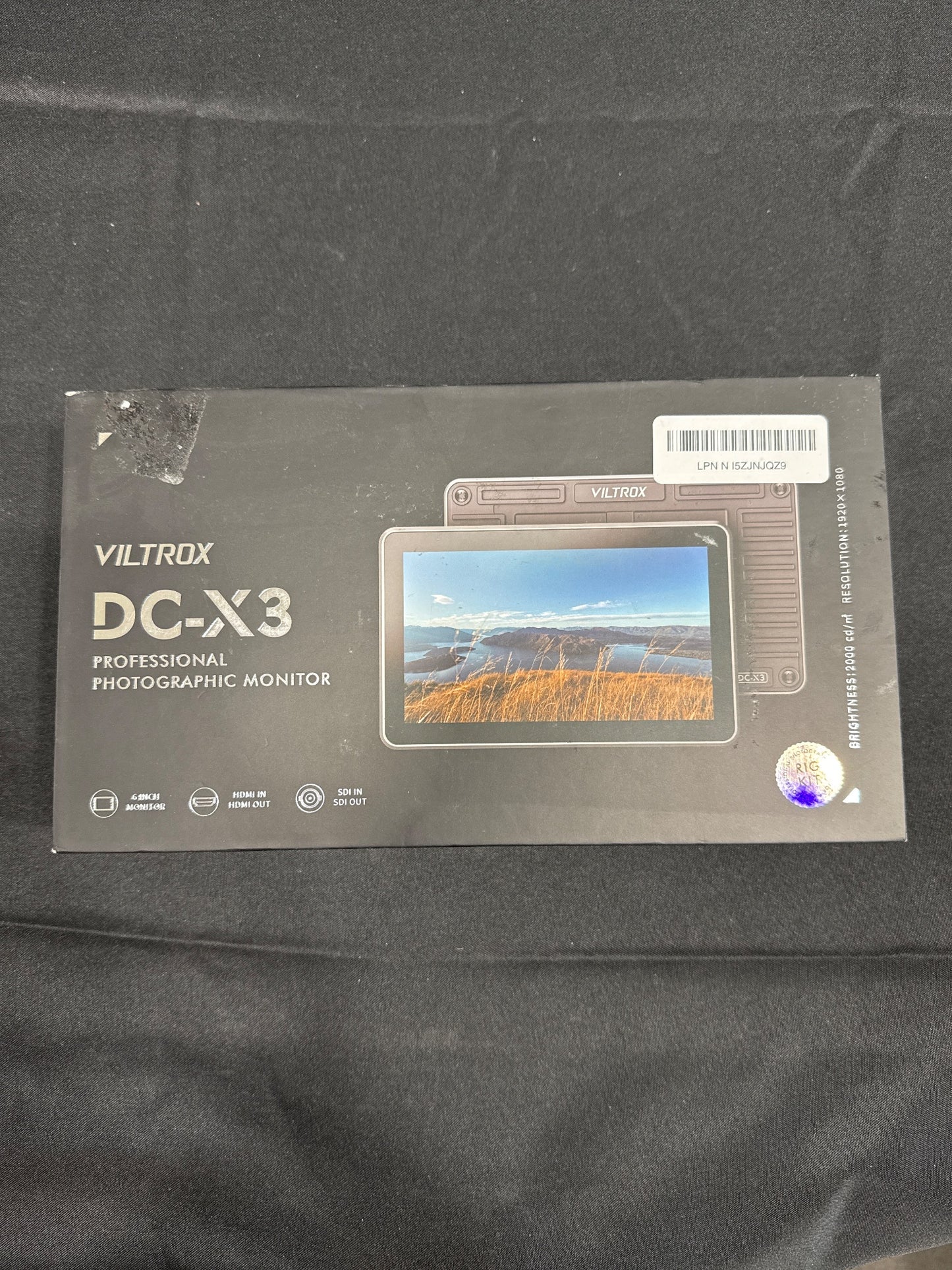 Viltrox DC-X3 6" 4K HDMI/SDI Field Monitor 1920x1080 2000cd