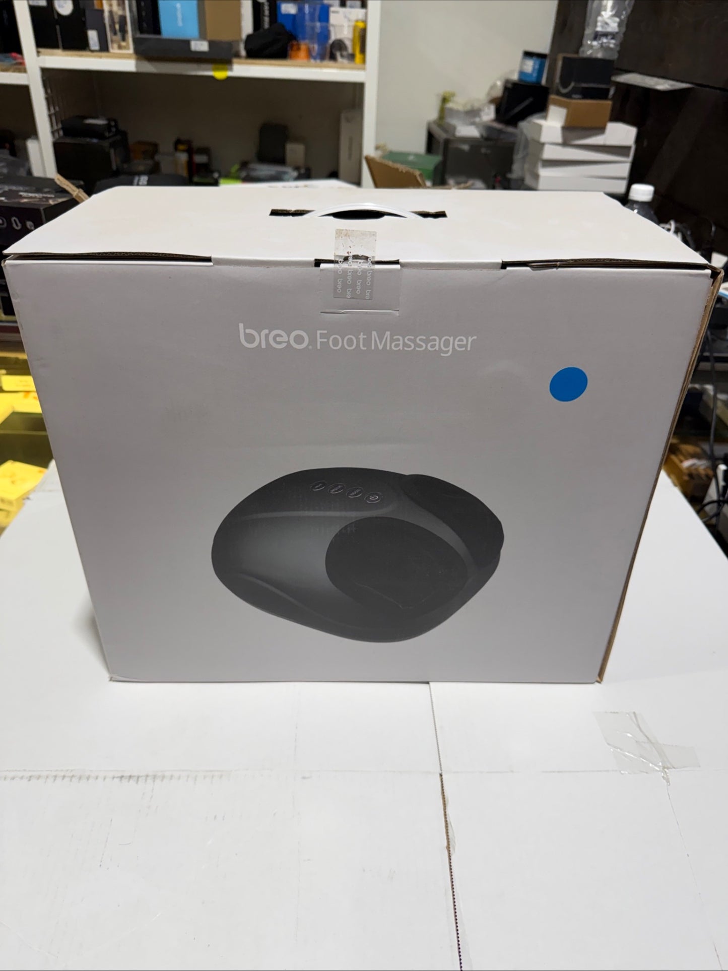 Breo Foot Massager Electric Shiatsu Kneading Air Compression Machine