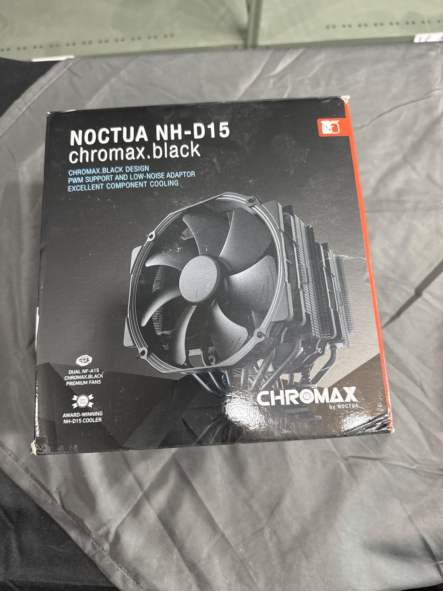 Noctua NH-D15 chromax.black CPU Cooler Dual NF-A15 140mm Fan