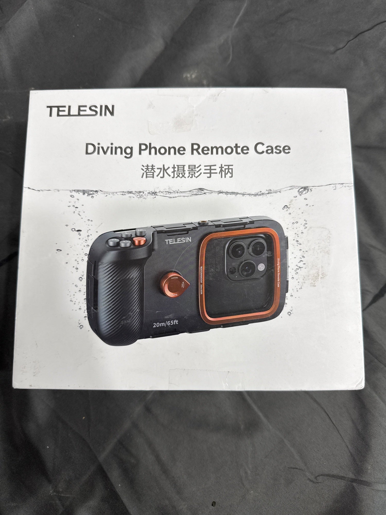 TELESIN P4-WTP-06 Diving Phone Remote Case 20m/65ft Waterproof