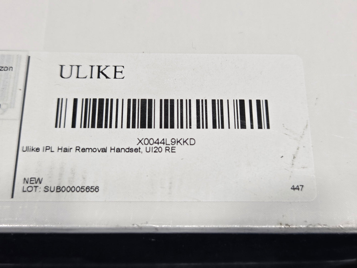 Ulike Air IPL Hair Removal Handset UI20 RE Pink 300K Flashes