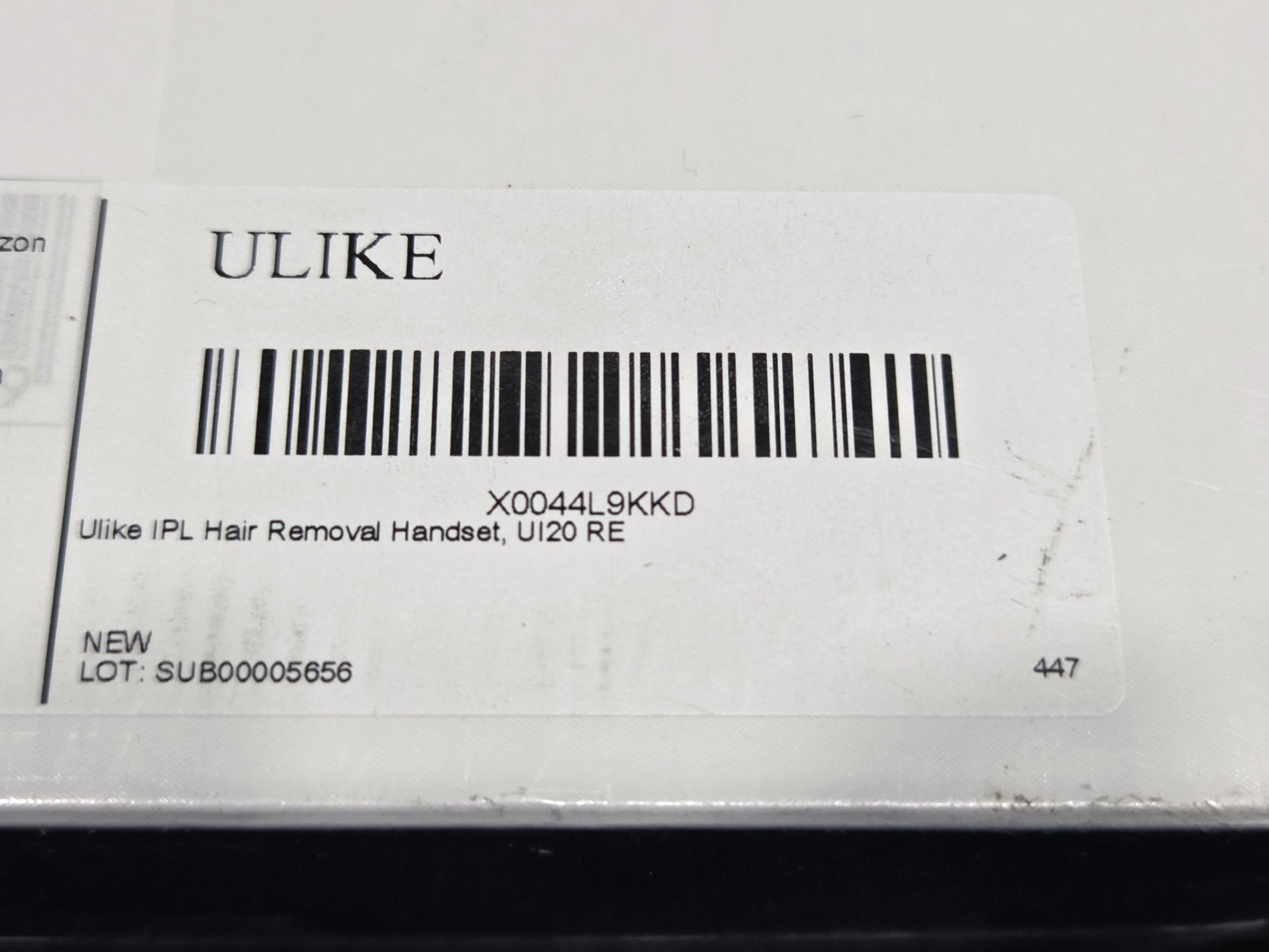 Ulike Air IPL Hair Removal Handset UI20 RE Pink 300K Flashes