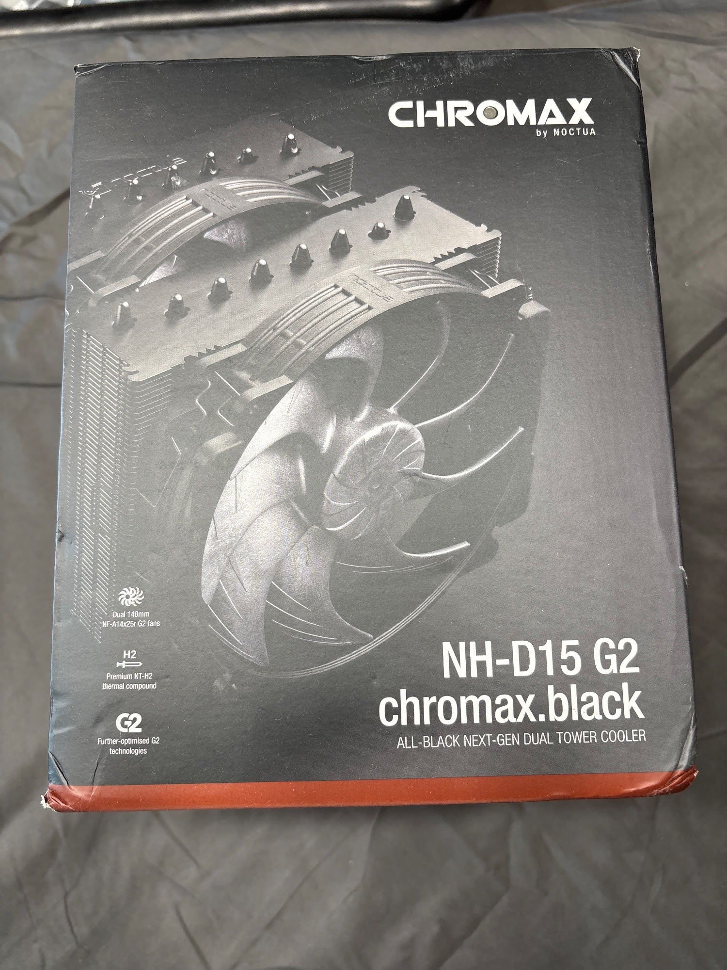 Noctua NH-D15 G2 chromax.black Dual Tower CPU Cooler 140mm