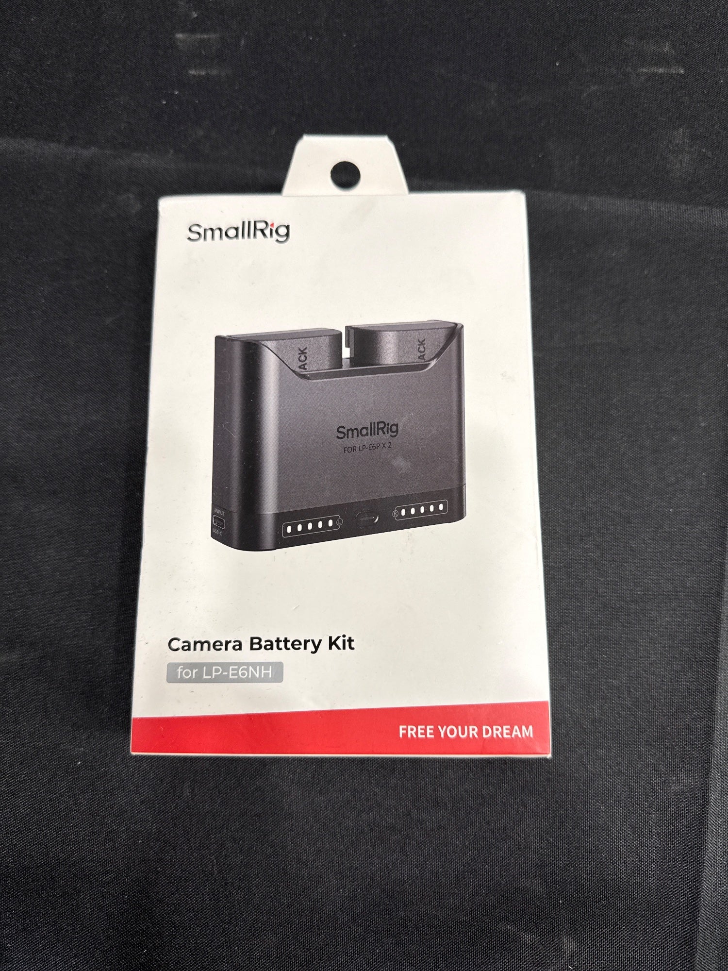 SmallRig Camera Battery Kit LP-E6NH 2x Batteries + Dual USB-C Charger