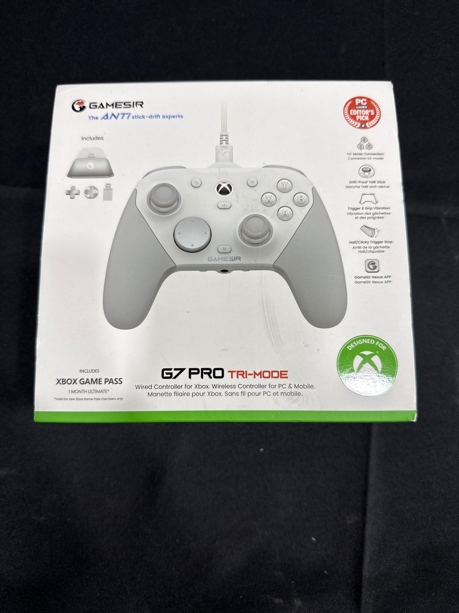 GameSir G7 Pro Tri-Mode Controller for Xbox/PC/Mobile White