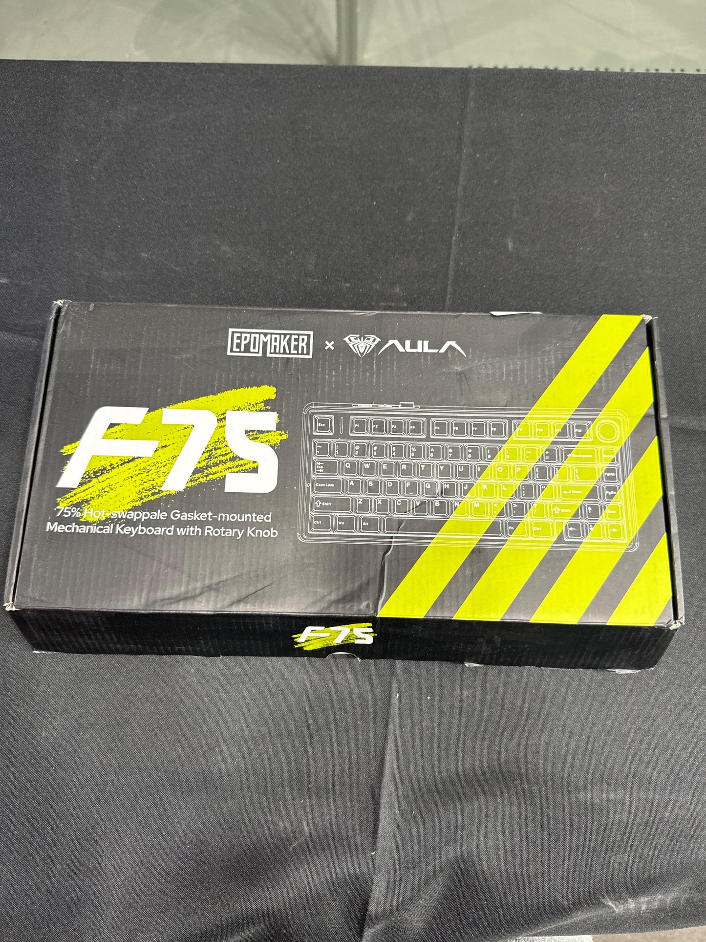 Epomaker x AULA F75 75% Hot-Swap Gasket Mechanical Keyboard Rotary
