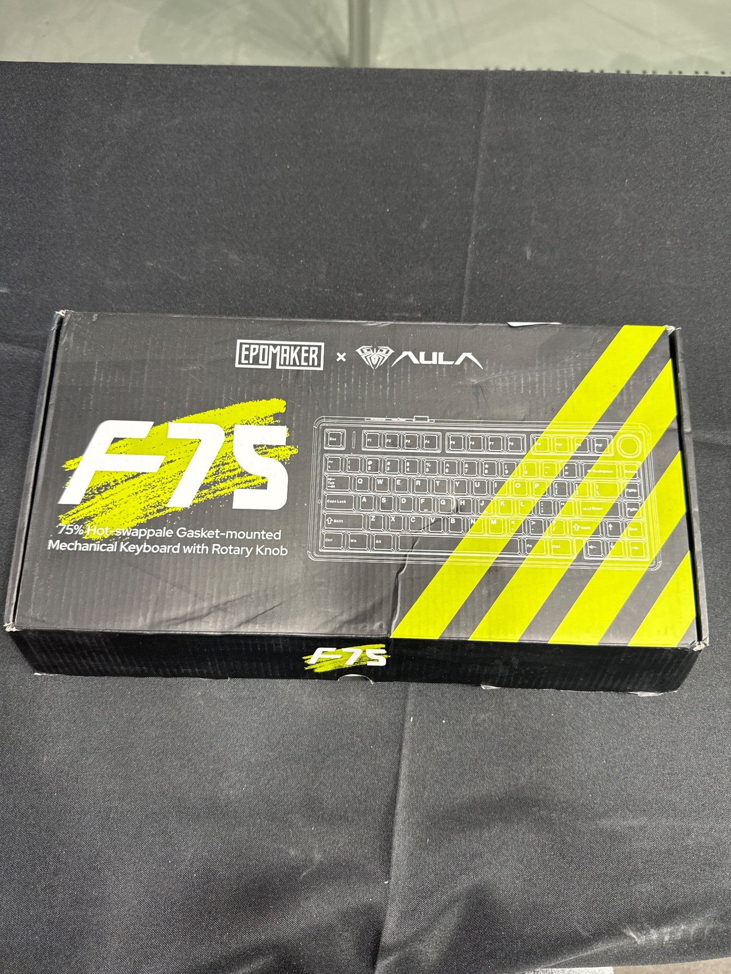 Epomaker x AULA F75 75% Hot-Swap Gasket Mechanical Keyboard Rotary