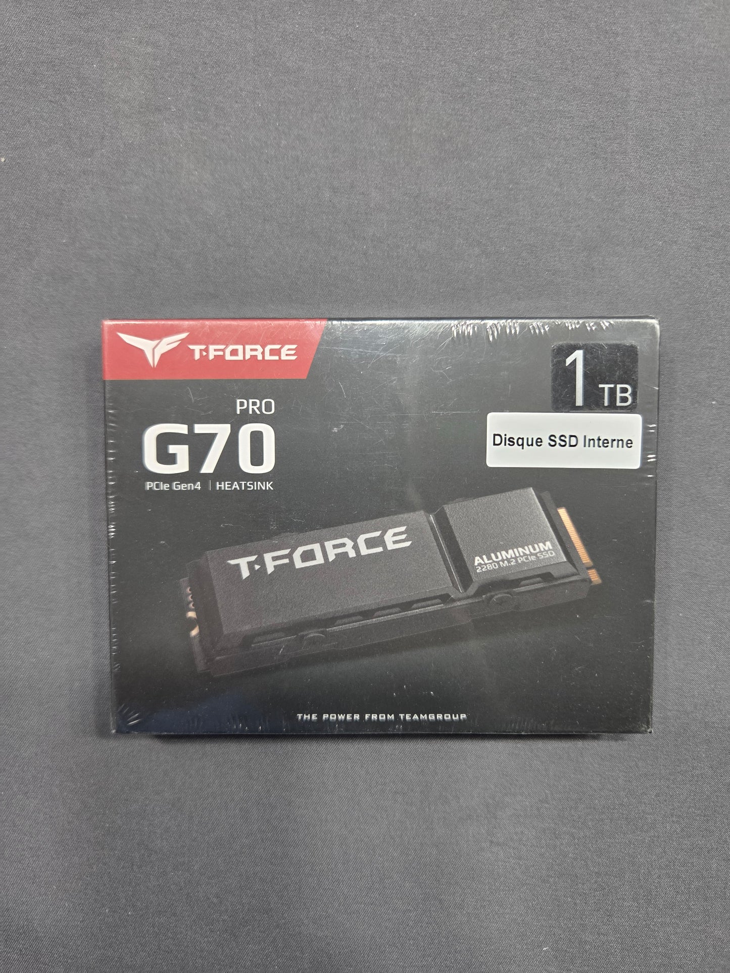 T-Force G70 Pro 1TB M.2 2280 PCIe Gen4 NVMe SSD w/ Heatsink