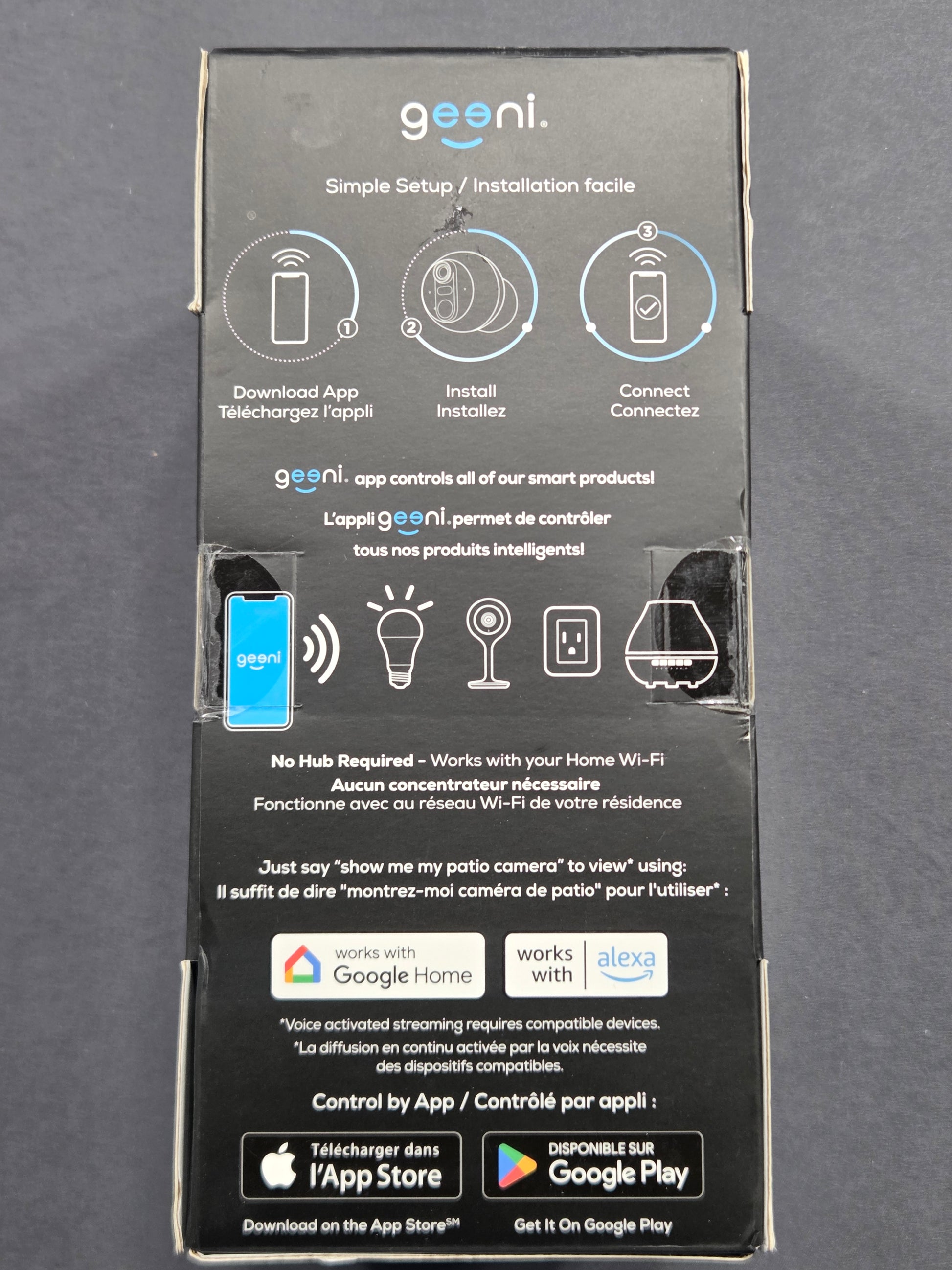 Geeni Perch 2K Smart Magnetic Battery Camera 2-Pack Wi-Fi