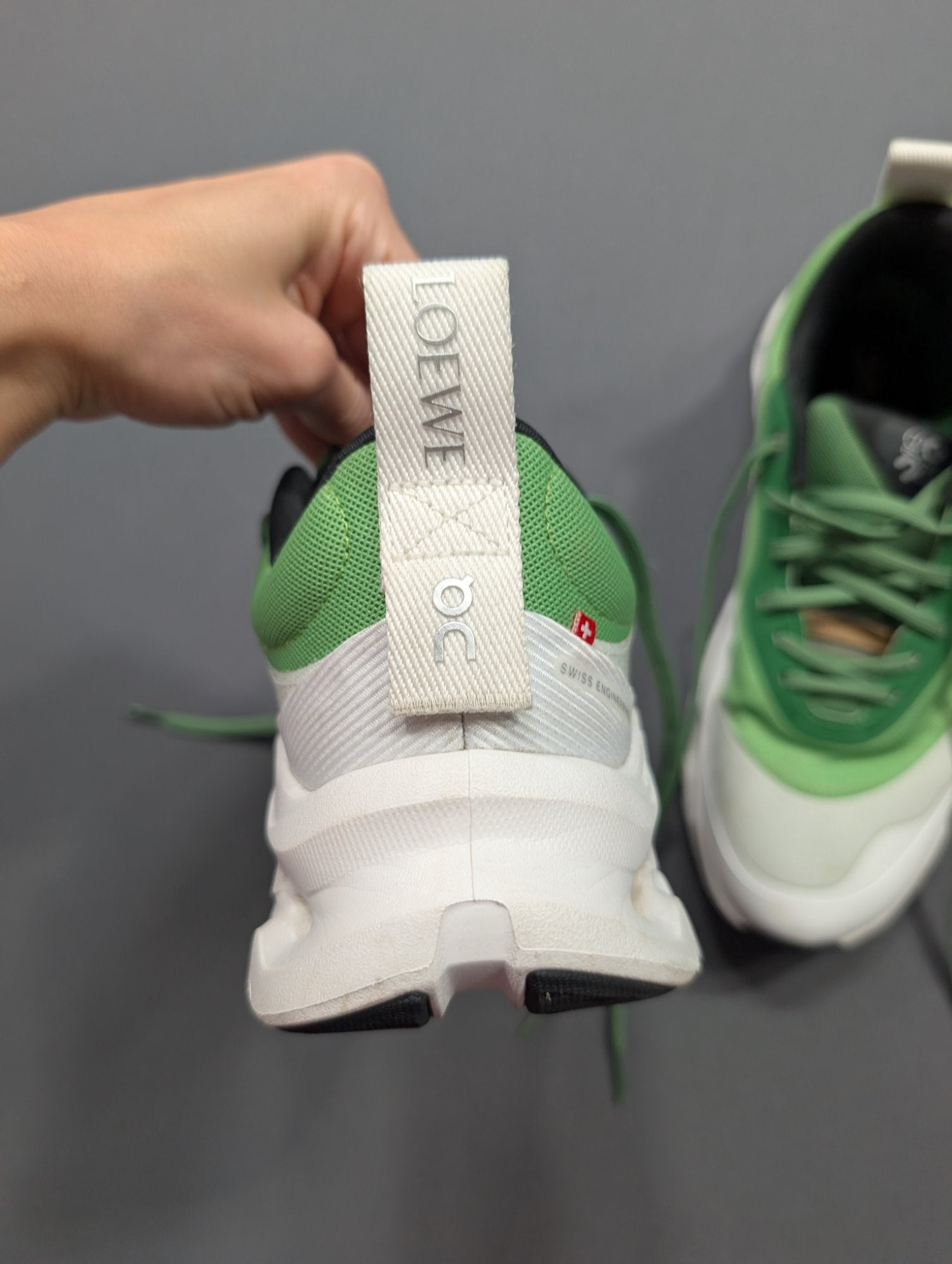 Loewe x On Cloudventure Women's Sneaker EU40 Green White