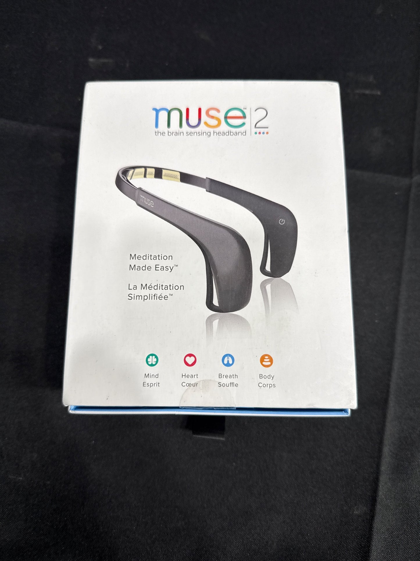 Muse 2 Brain Sensing EEG Meditation Headband — Open Box