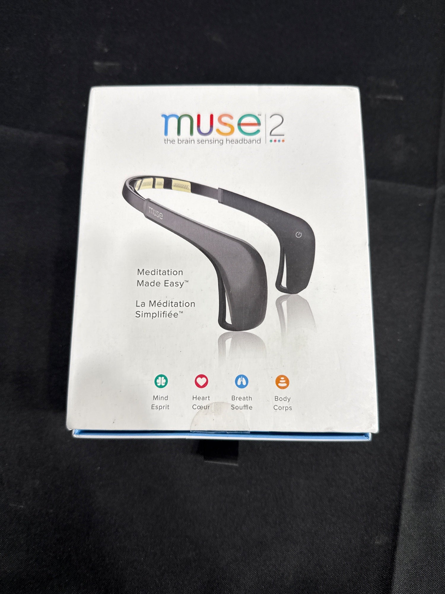 Muse 2 Brain Sensing EEG Meditation Headband — Open Box