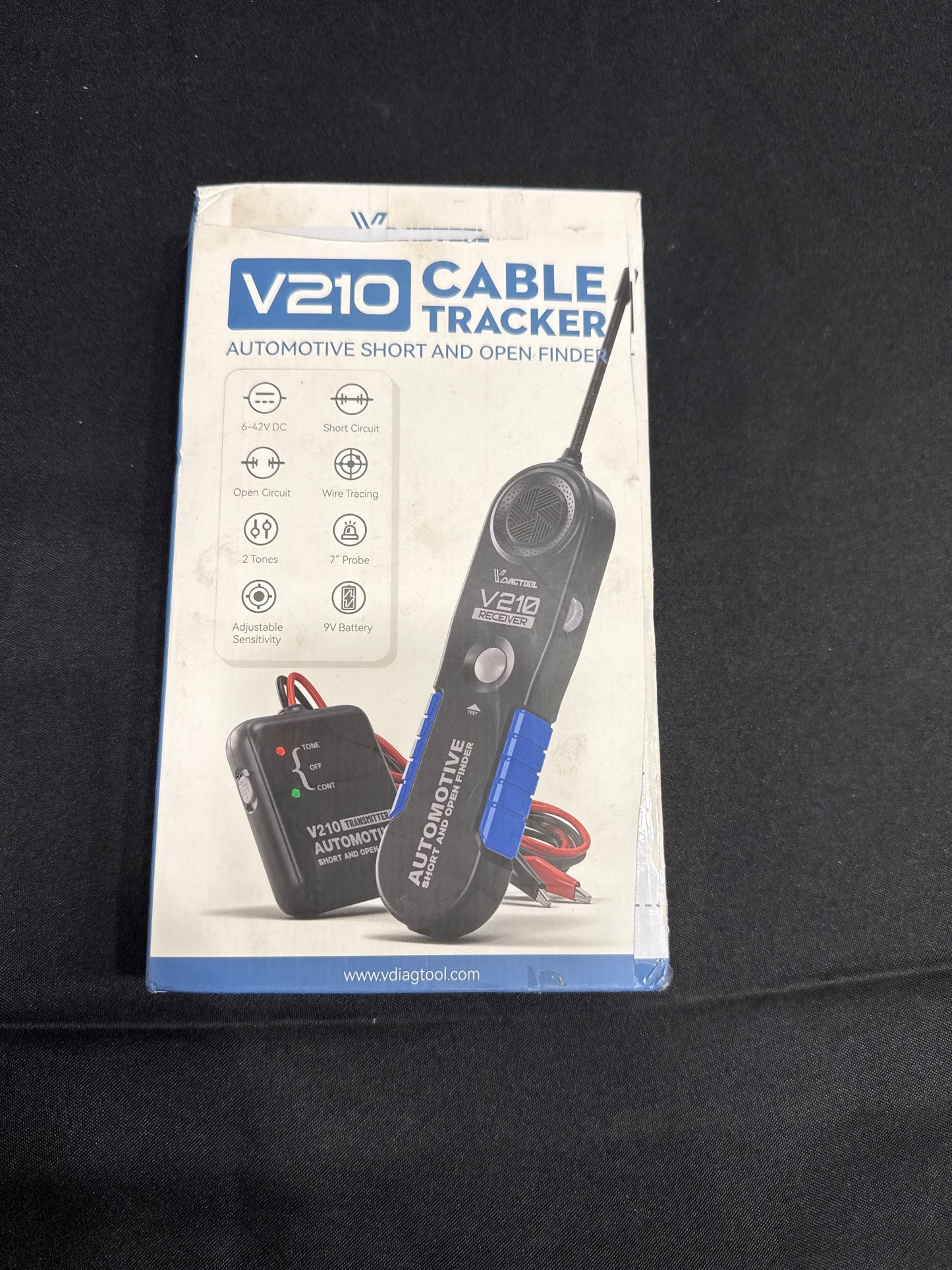 VDIAGTOOL V210 Cable Tracker Automotive Short Open Finder Kit