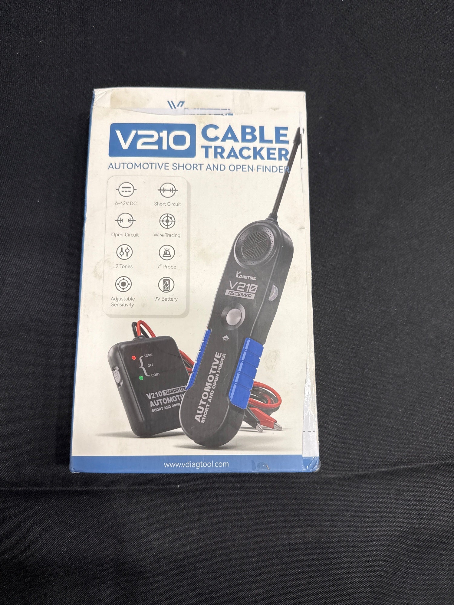 VDIAGTOOL V210 Cable Tracker Automotive Short Open Finder Kit