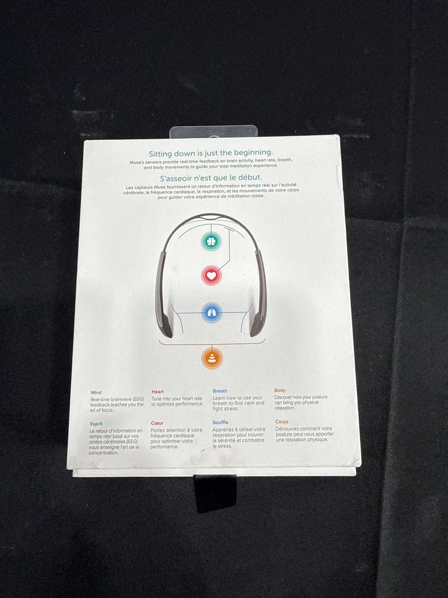 Muse 2 Brain Sensing EEG Meditation Headband — Open Box