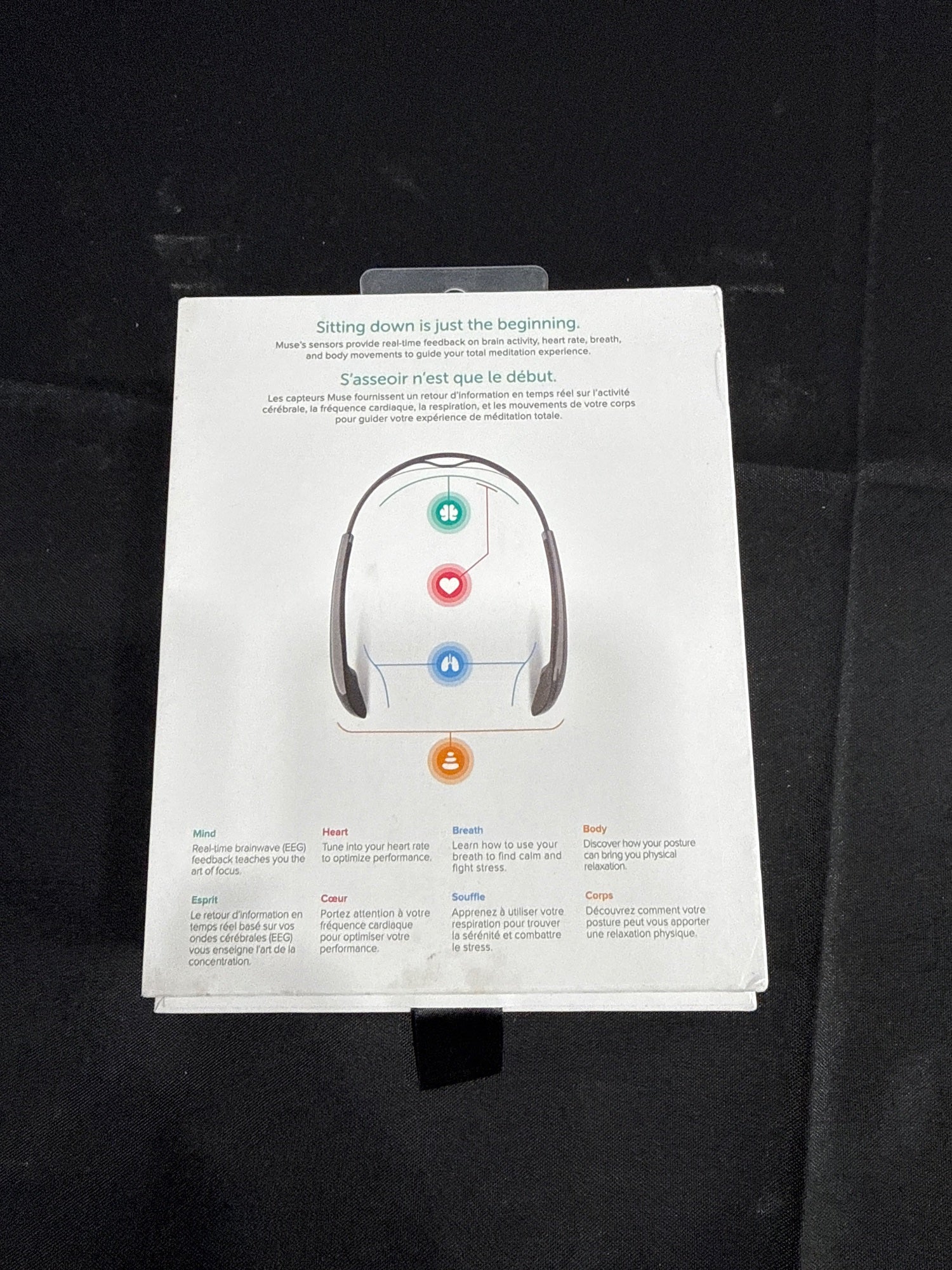 Muse 2 Brain Sensing EEG Meditation Headband — Open Box