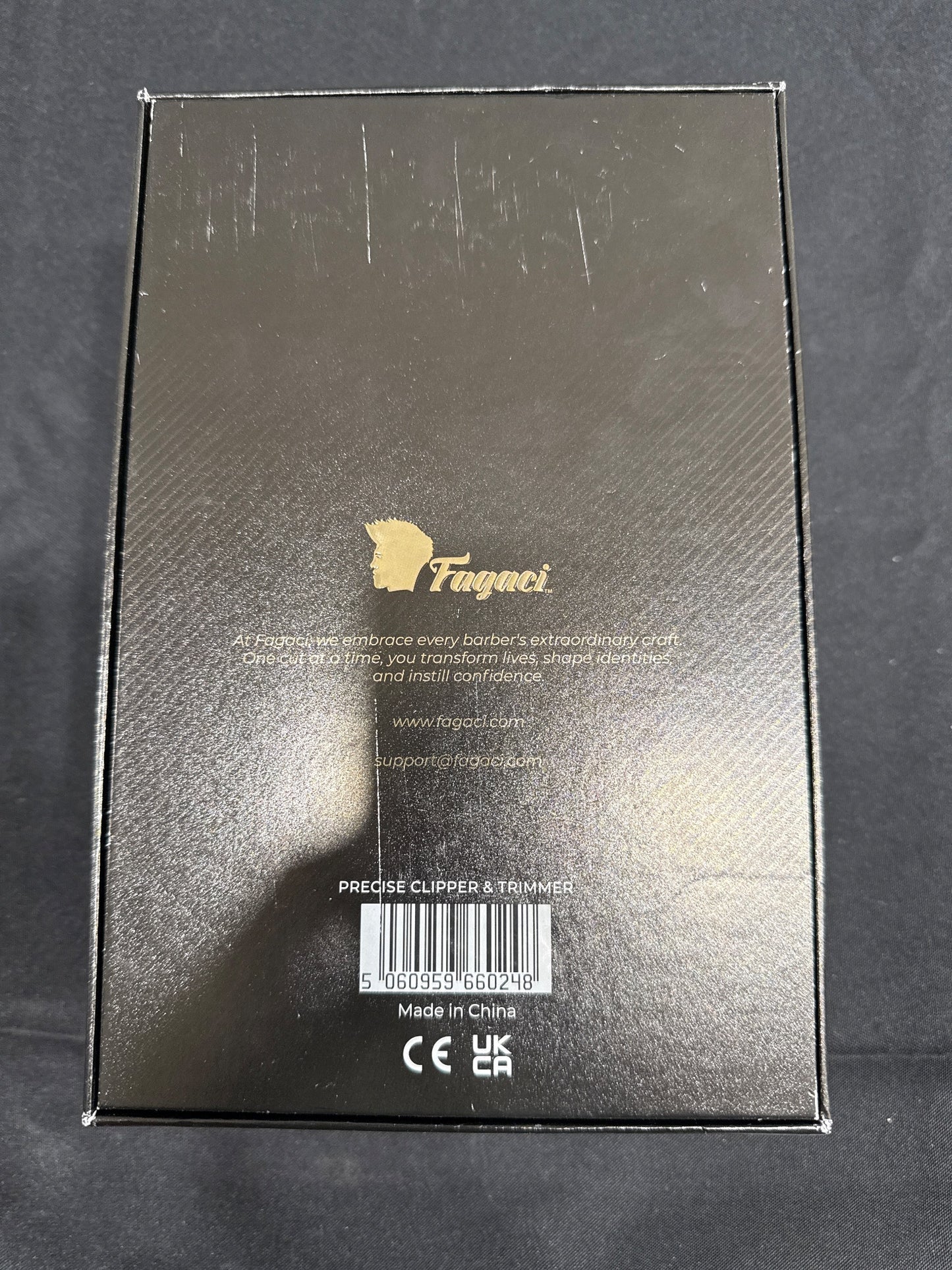 Fagaci Precise Clipper & Trimmer Set Gold Cordless Barber Kit