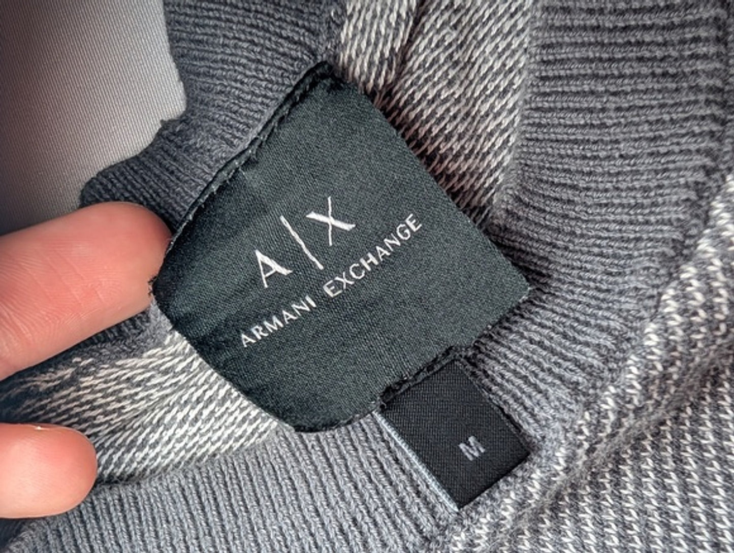 Armani Exchange Gray Sweater, Size M