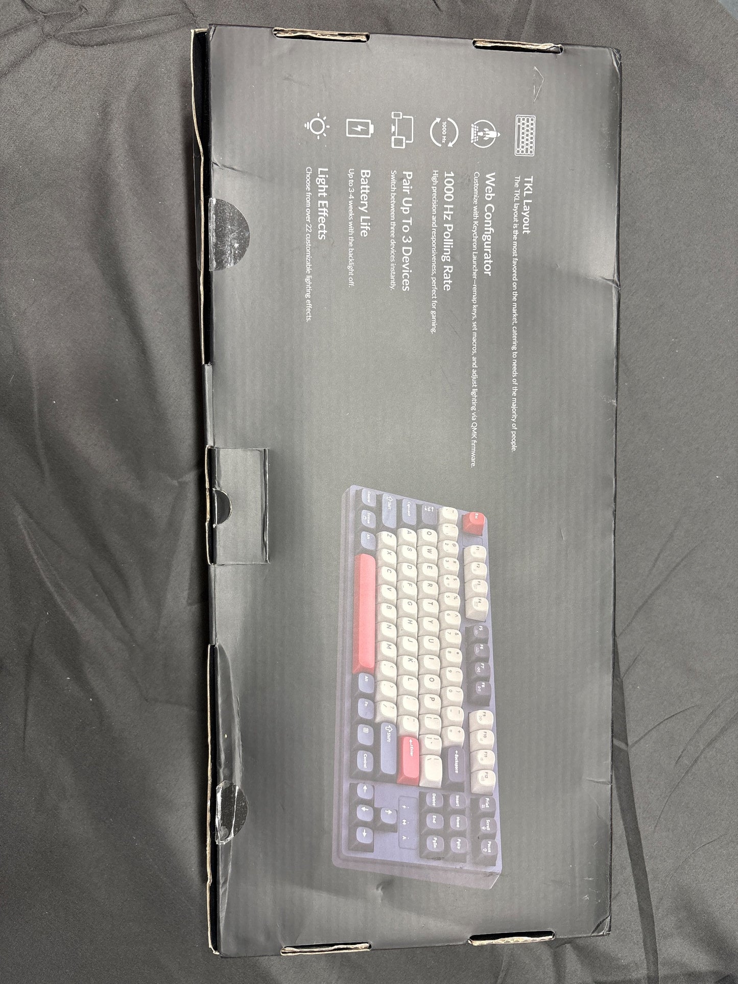 Keychron J4 TKL Wireless Mechanical Keyboard with Red Switches