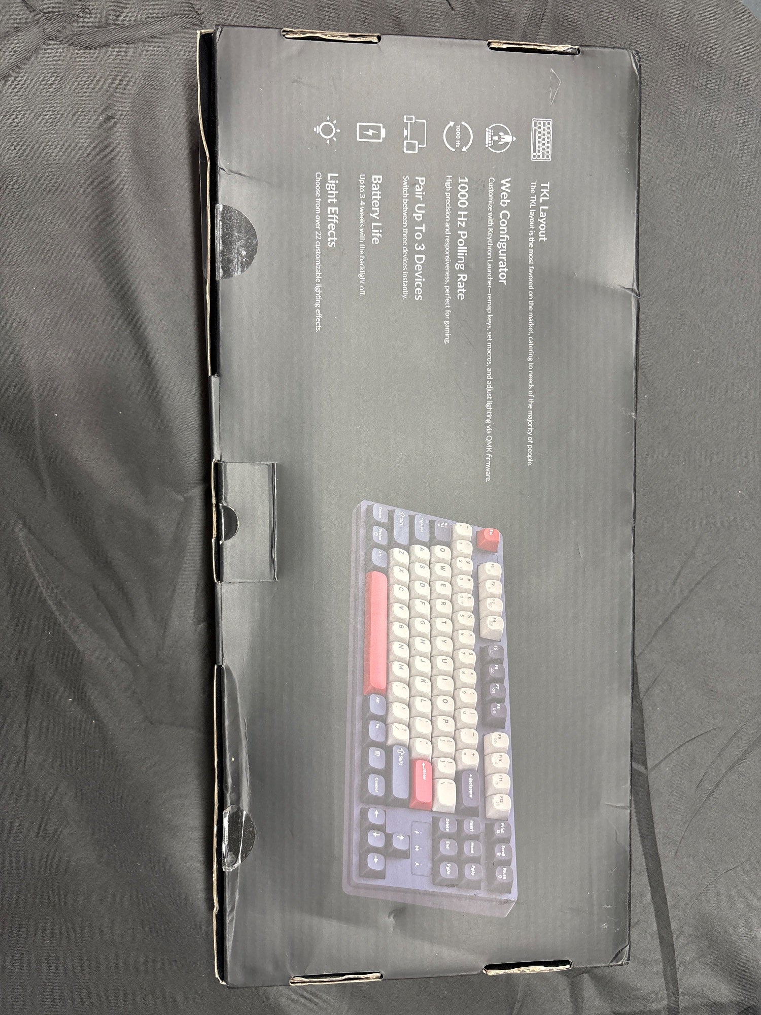 Keychron J4 TKL Wireless Mechanical Keyboard with Red Switches