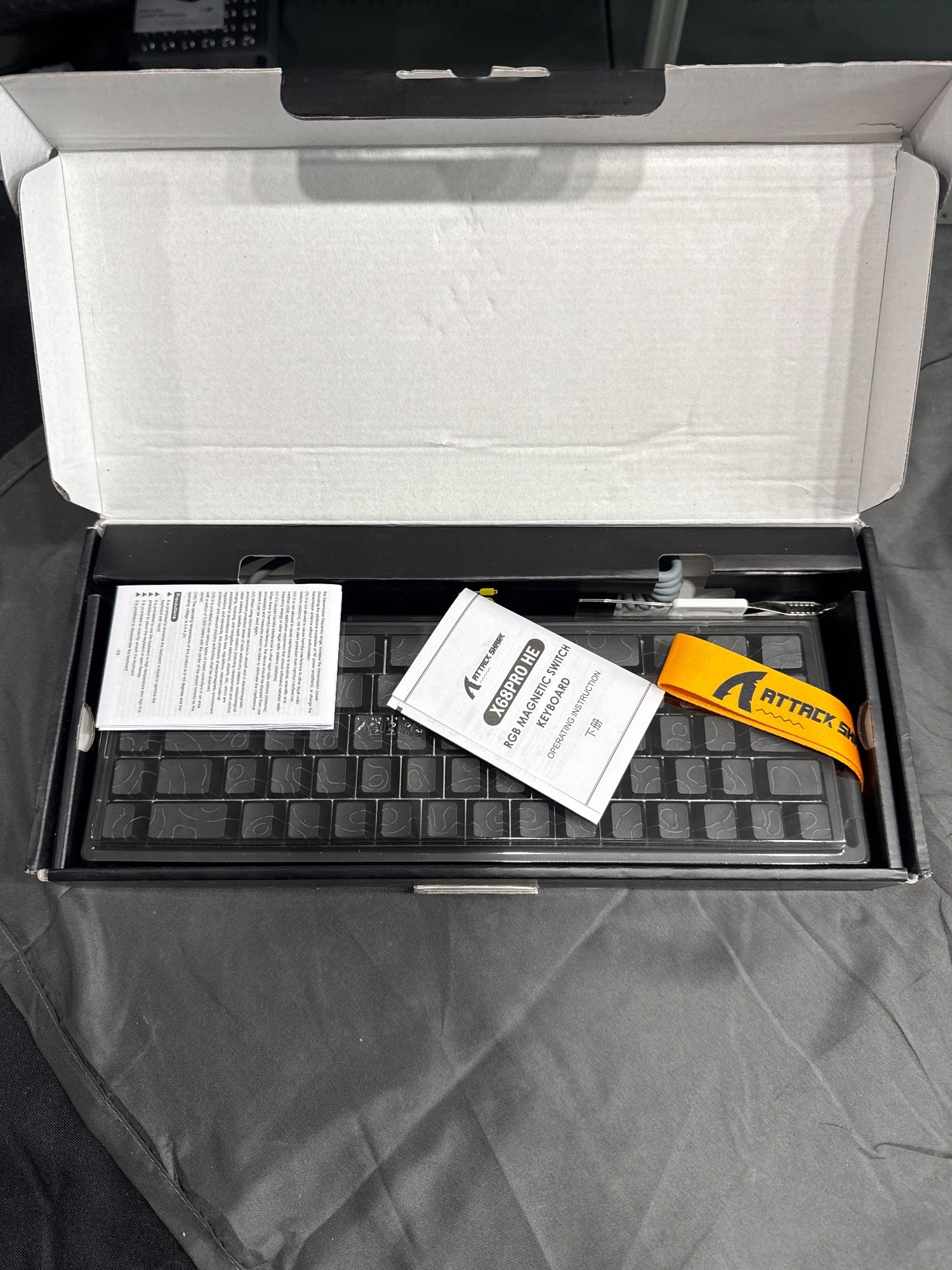 Attack Shark X68 Pro HE 66-Key Hall Effect Mechanical Keyboard