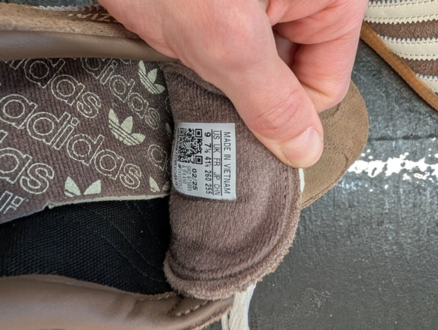 Adidas Spezial Brown Suede Trainers