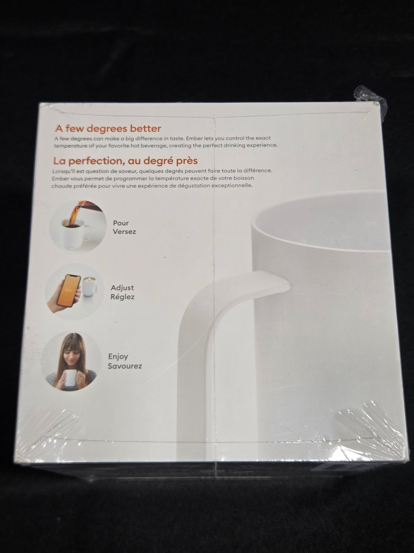 Ember Temperature Control Mug 2 14oz 414ml White Smart Coffee Mug
