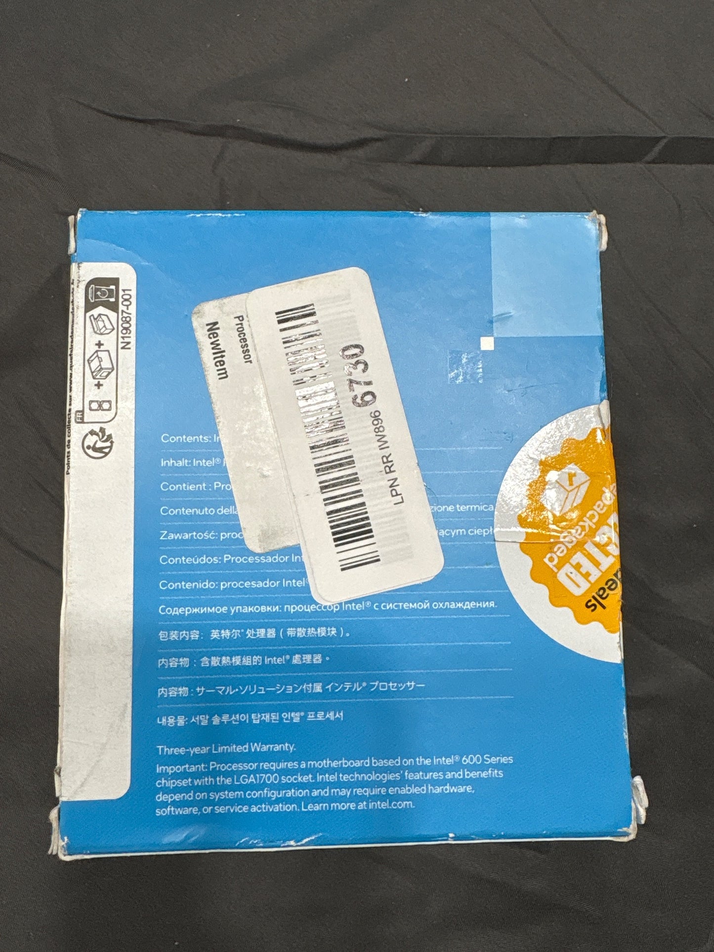 Intel Core i3-12100 12th Gen LGA1700 Desktop CPU Processor