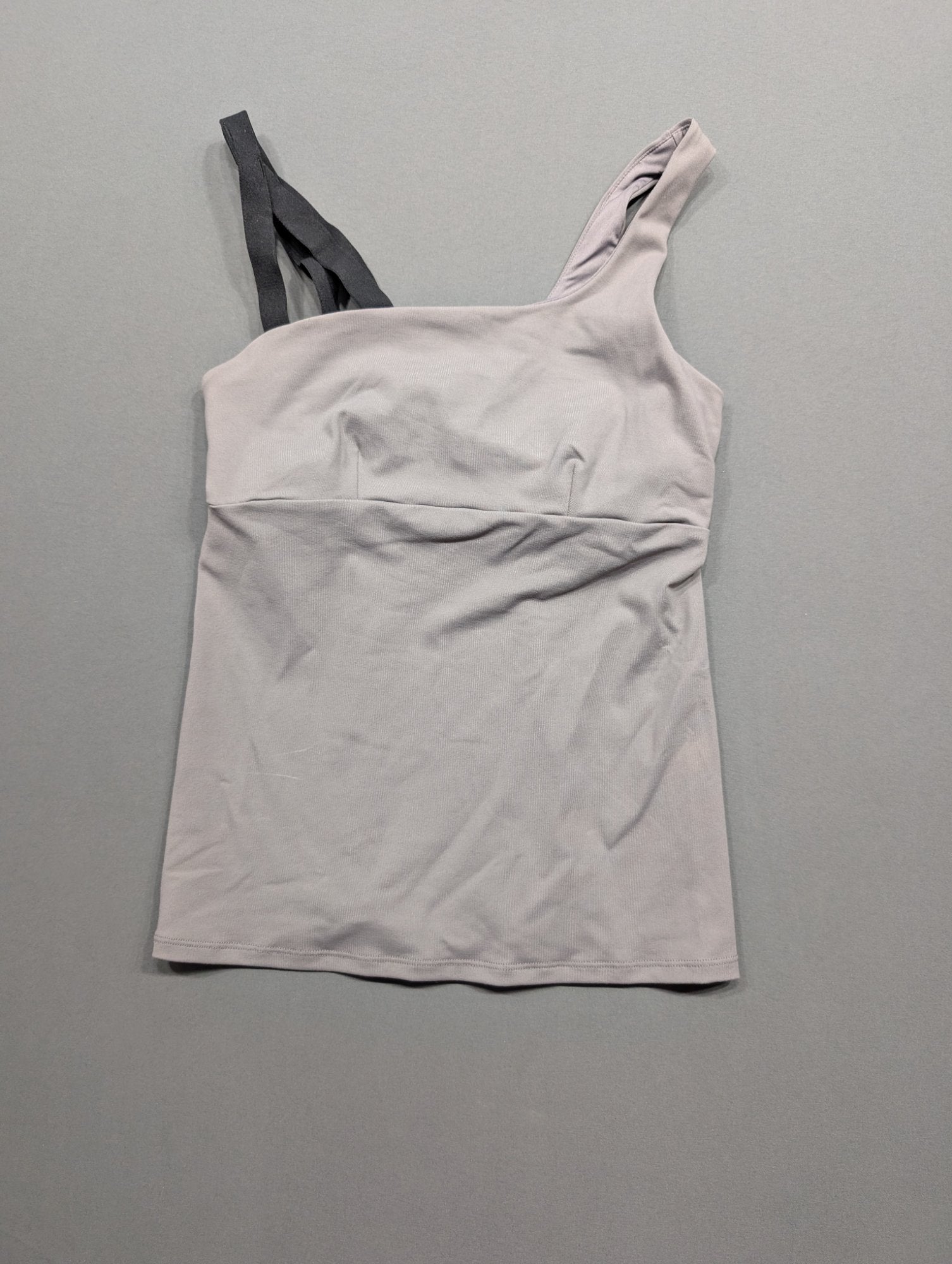 Alo Yoga Women's Tank Top Built-In Bra Light Gray XS Activewear