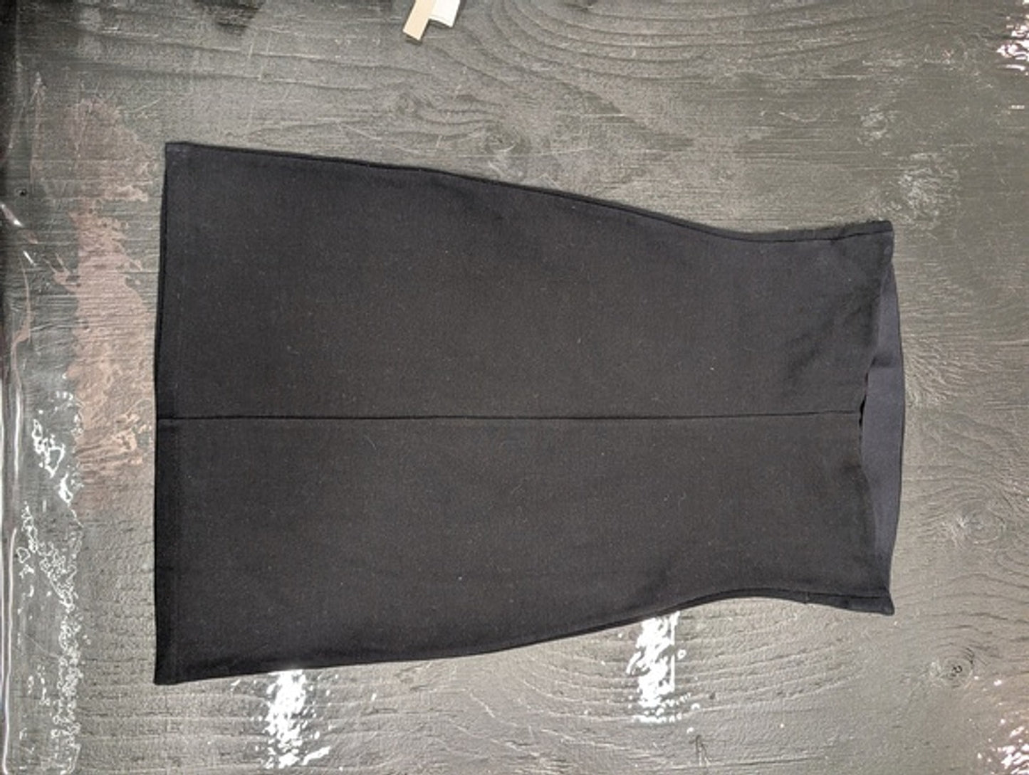 Oak + Fort Black Strapless Dress - Size M