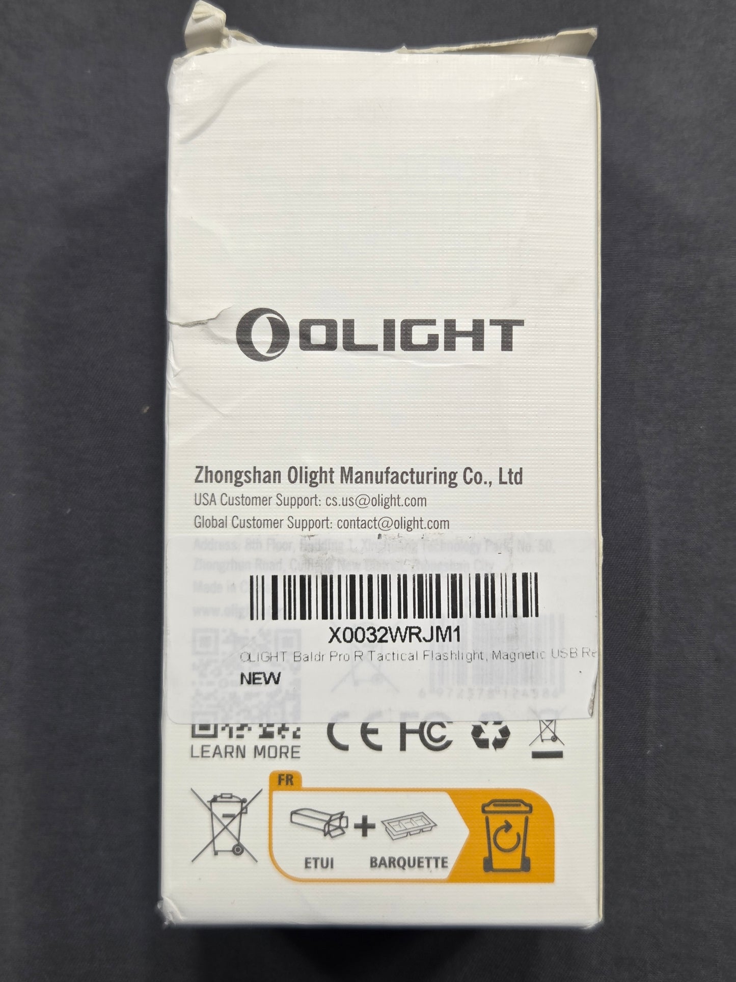 Olight Baldr Pro R Tactical Weapon Light 1350 Lumens Green Laser