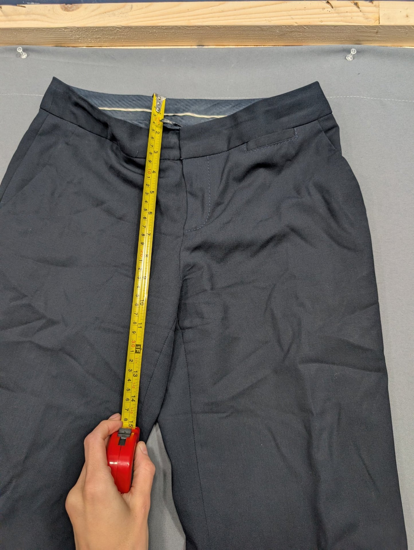 Banana Republic Martin Fit Stretch Dress Pants Navy Sz 2