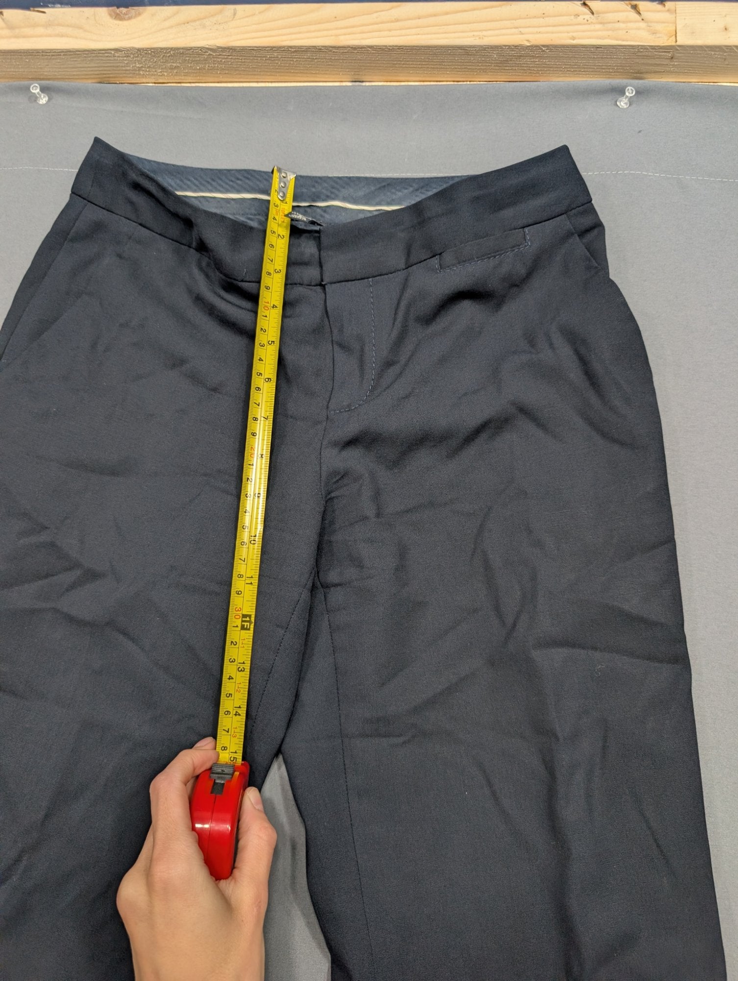 Banana Republic Martin Fit Stretch Dress Pants Navy Sz 2