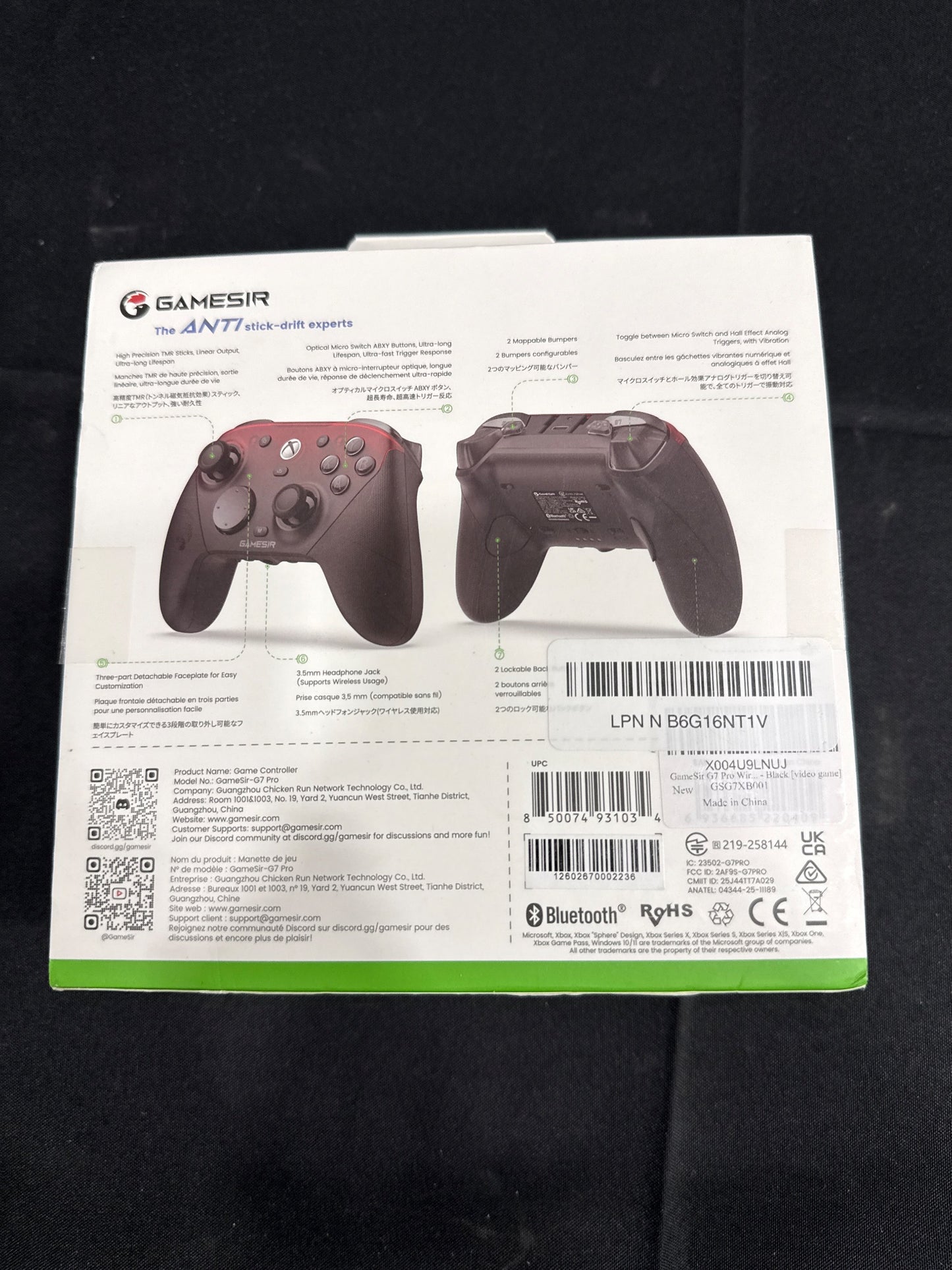 GameSir G7 Pro Tri-Mode Controller for Xbox PC Mobile Gaming