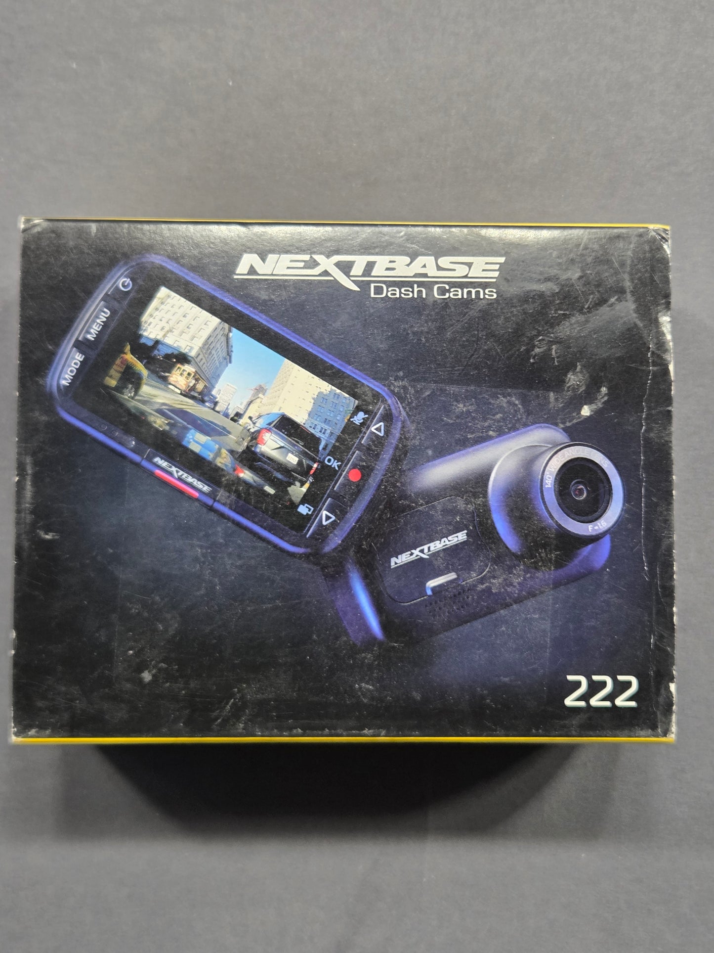 Nextbase 222 Dash Cam 1080p HD Night Vision 2.5" Screen 140°