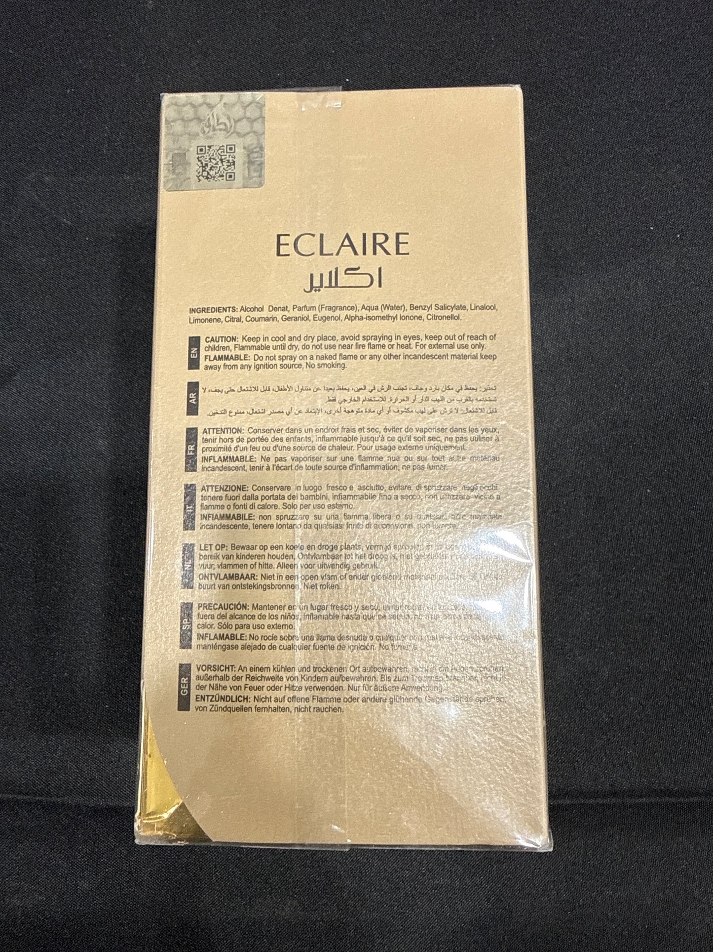 Lattafa Eclaire Eau de Parfum 100ml 3.4oz EDP Spray Unisex Fragrance