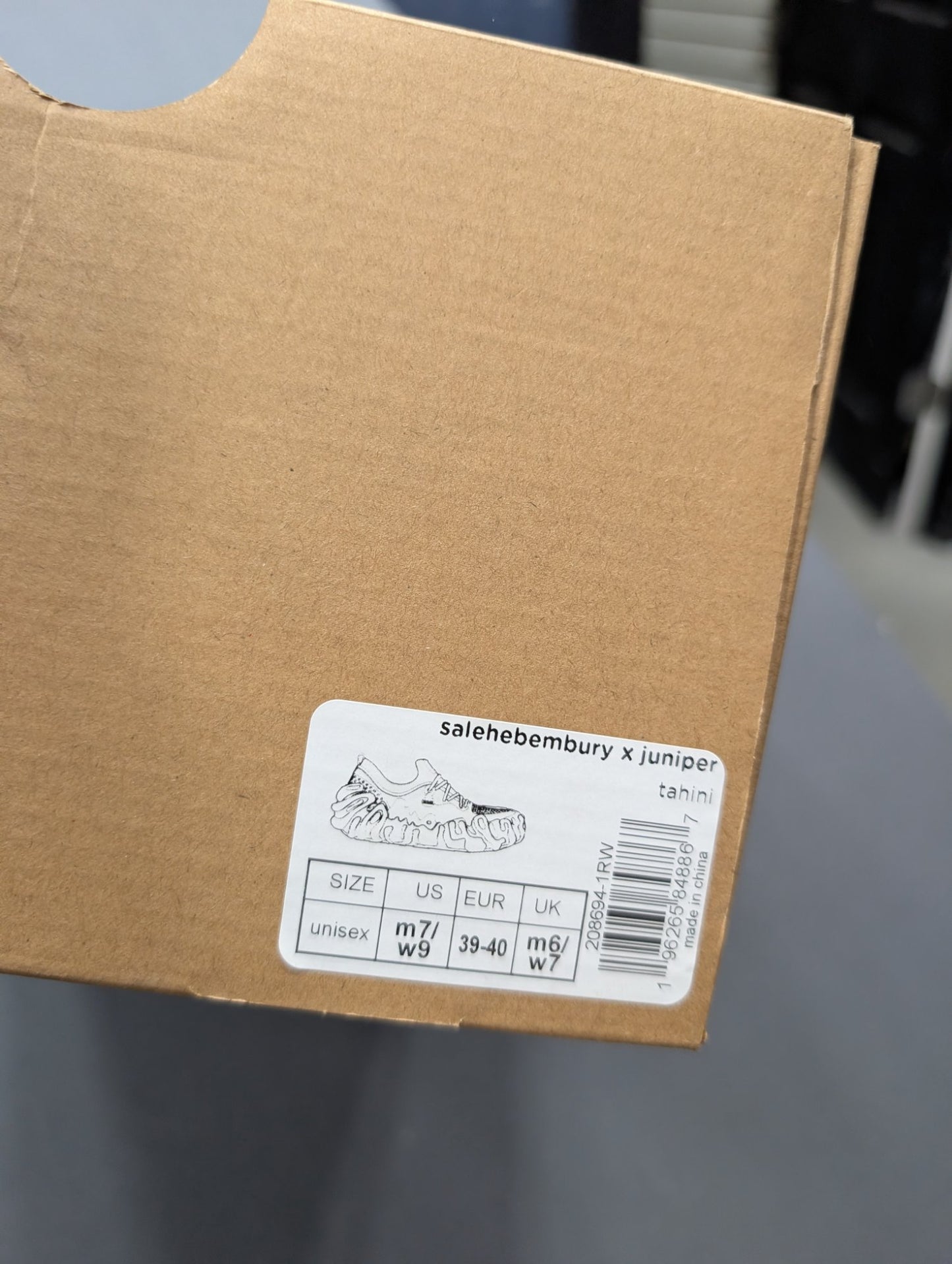 Crocs Salehe Bembury x Juniper Sneaker Tahini Sz M7/W9 EU39-40
