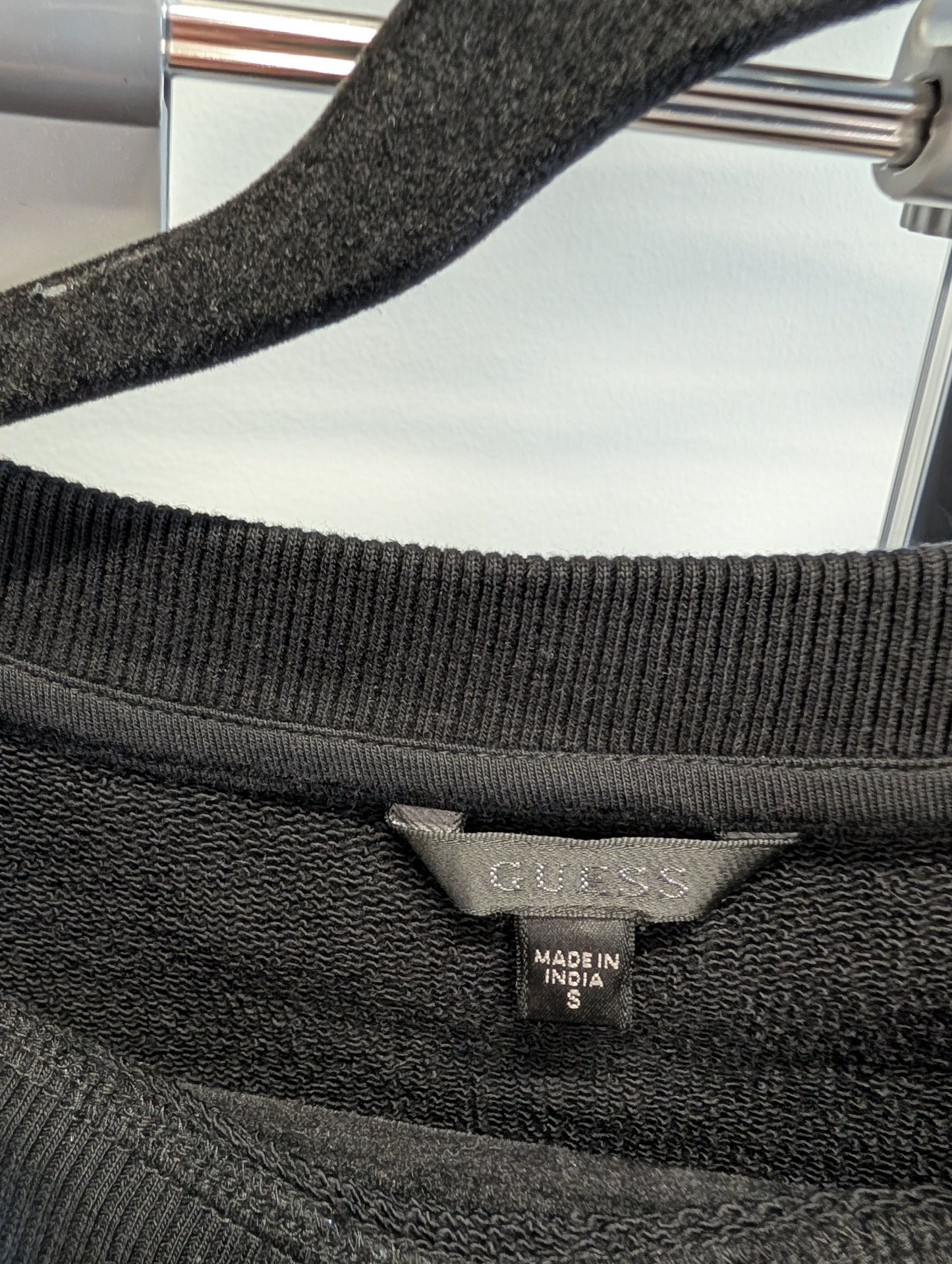 Guess Black Small Sweatshirt Like New
