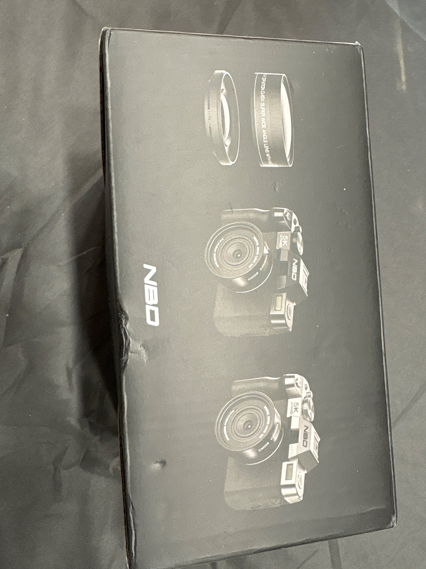 NBD S100 5K Ultra HD Digital Camera 64MP 16x Zoom + Wide Angle Lens
