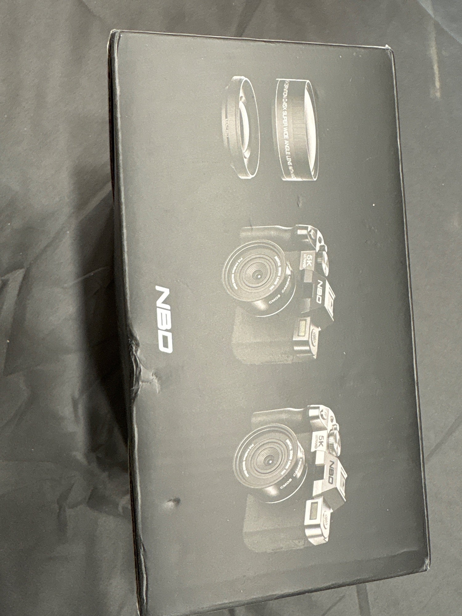 NBD S100 5K Ultra HD Digital Camera 64MP 16x Zoom + Wide Angle Lens