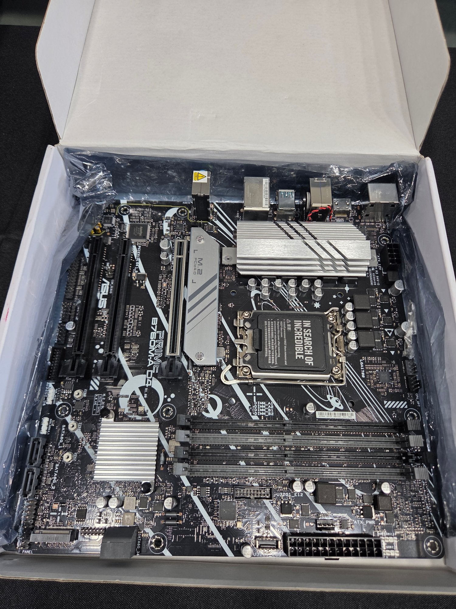 ASUS PRIME B760M-A D4 mATX Motherboard LGA1700 Socket