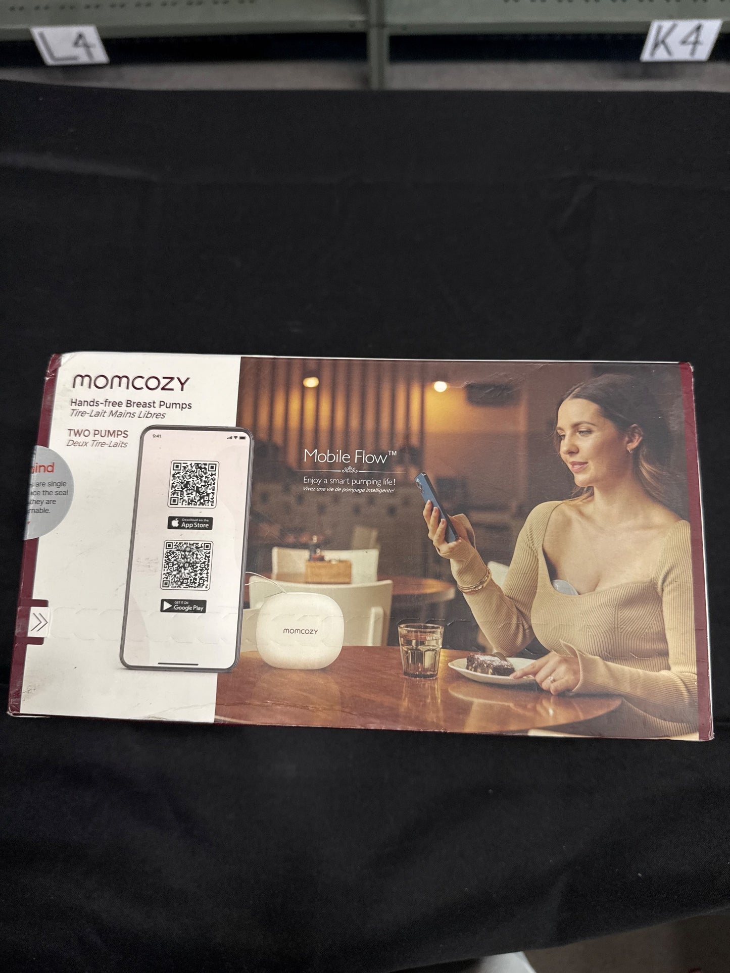 Momcozy Mobile Flow BP223 Wearable Breast Pump Double 2-Pack