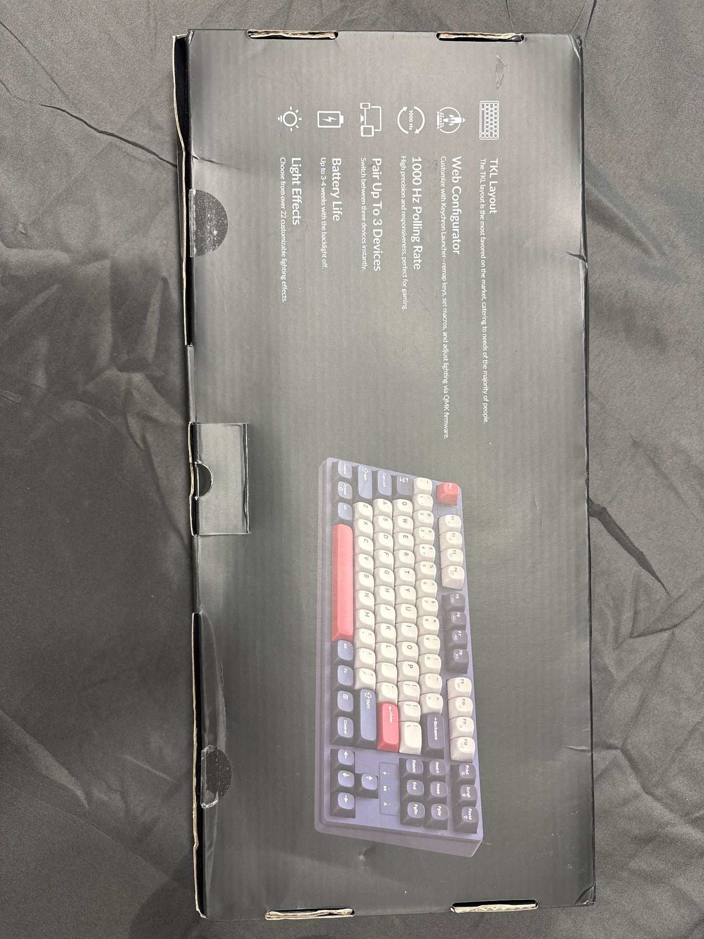 Keychron J4 TKL Wireless Mechanical Keyboard with Linear Red