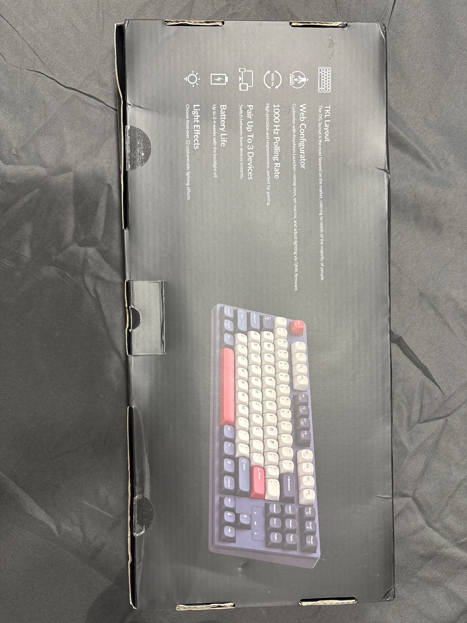 Keychron J4 TKL Wireless Mechanical Keyboard with Linear Red