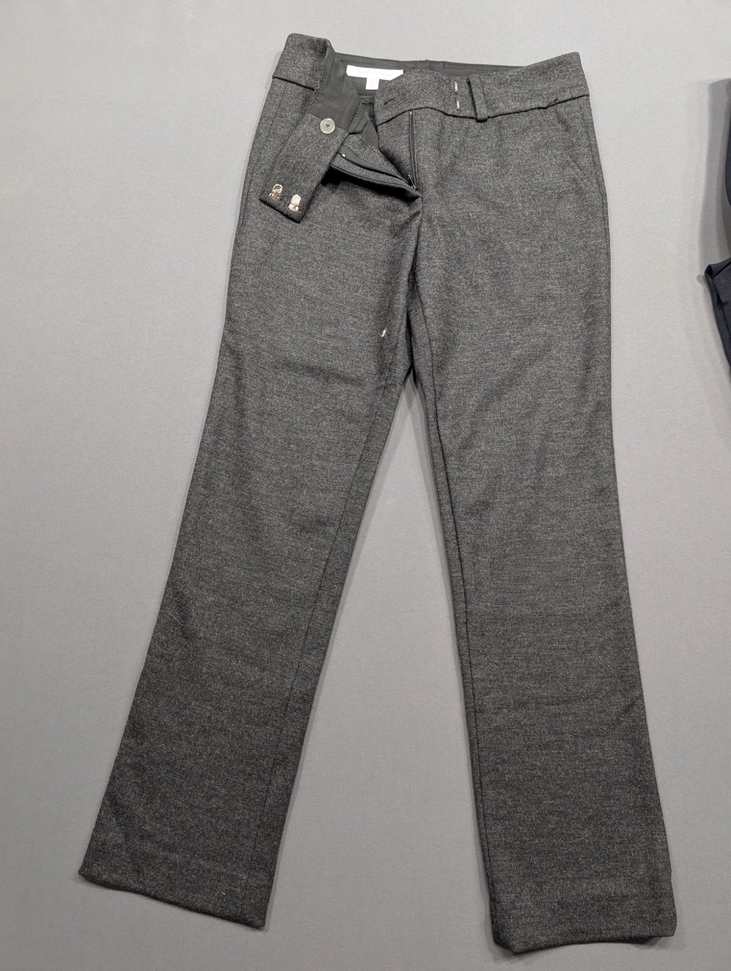 Judith & Charles Grey Dress Pants Size 0 Made in Canada