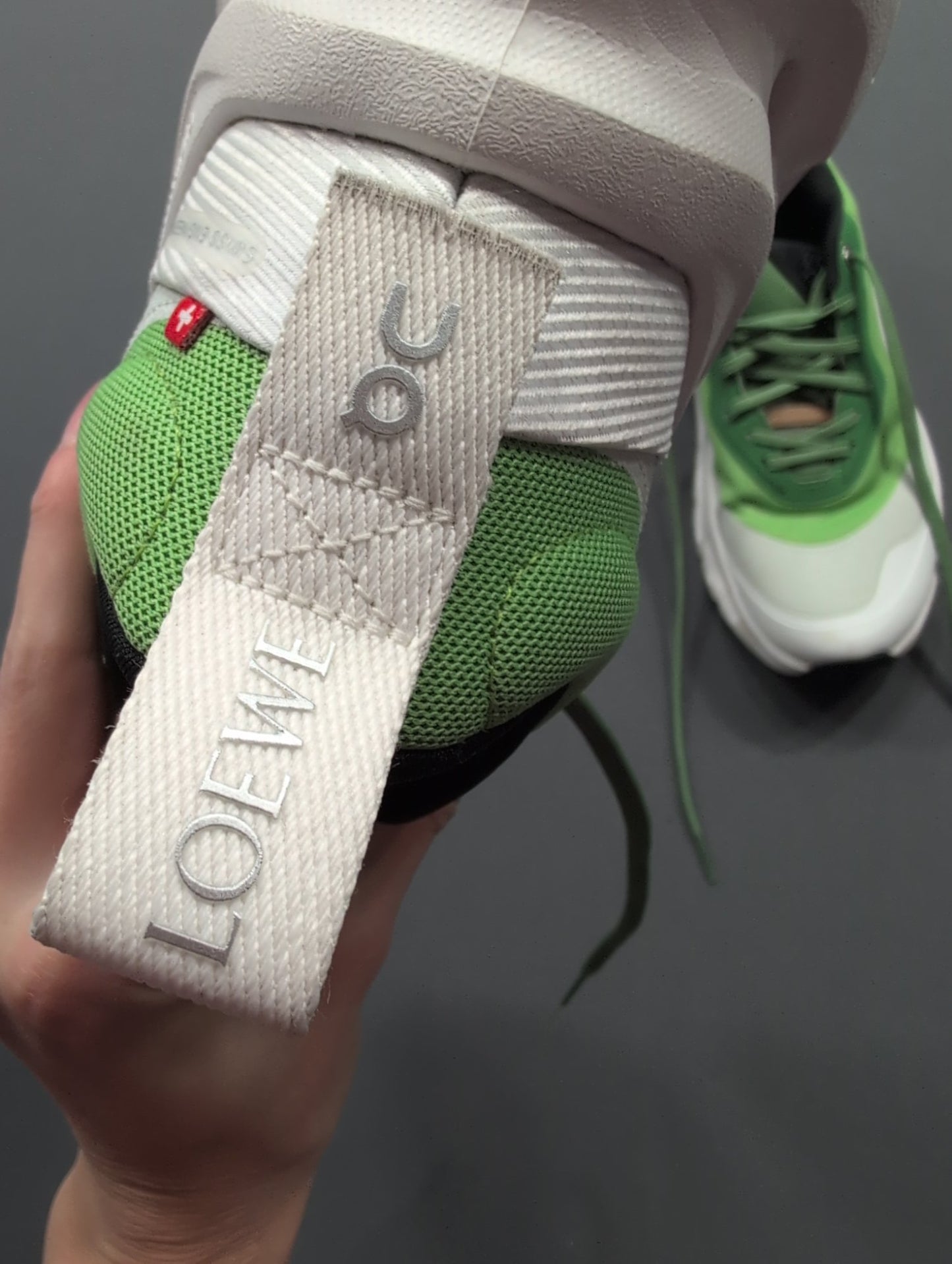 Loewe x On Cloudventure Women's Sneaker EU40 Green White
