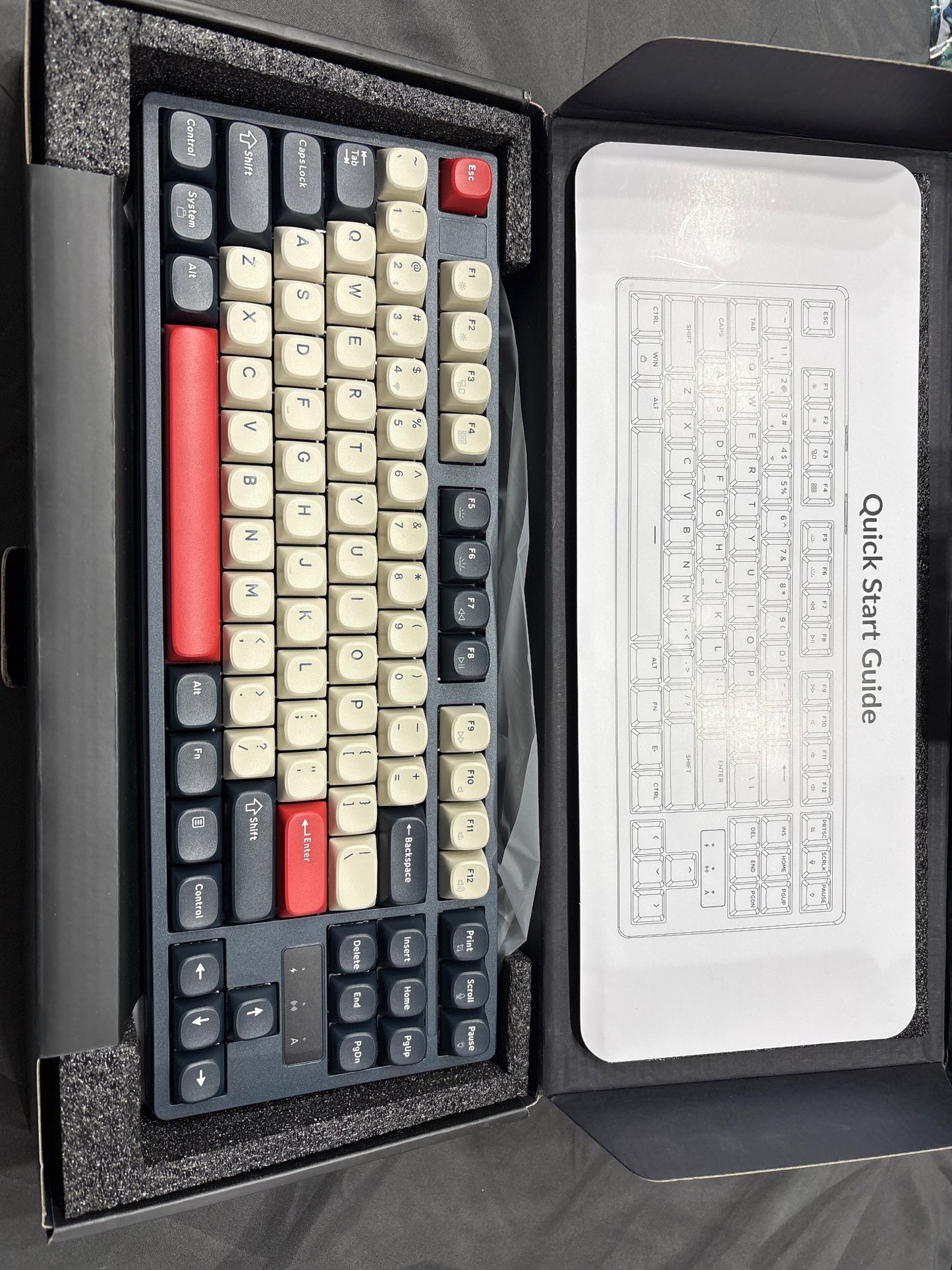 Keychron J4 TKL Wireless Mechanical Keyboard with Linear Red