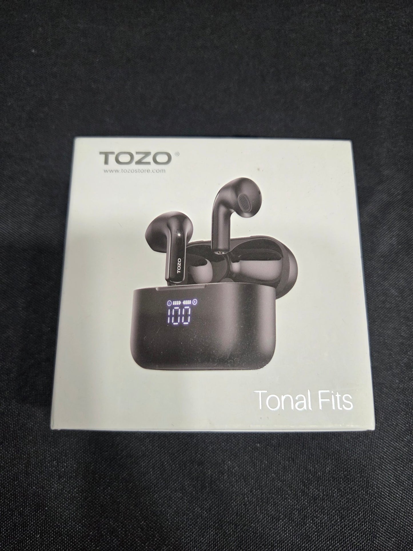 TOZO Tonal True Wireless Earbuds Bluetooth Navy Blue w/ Charging Case