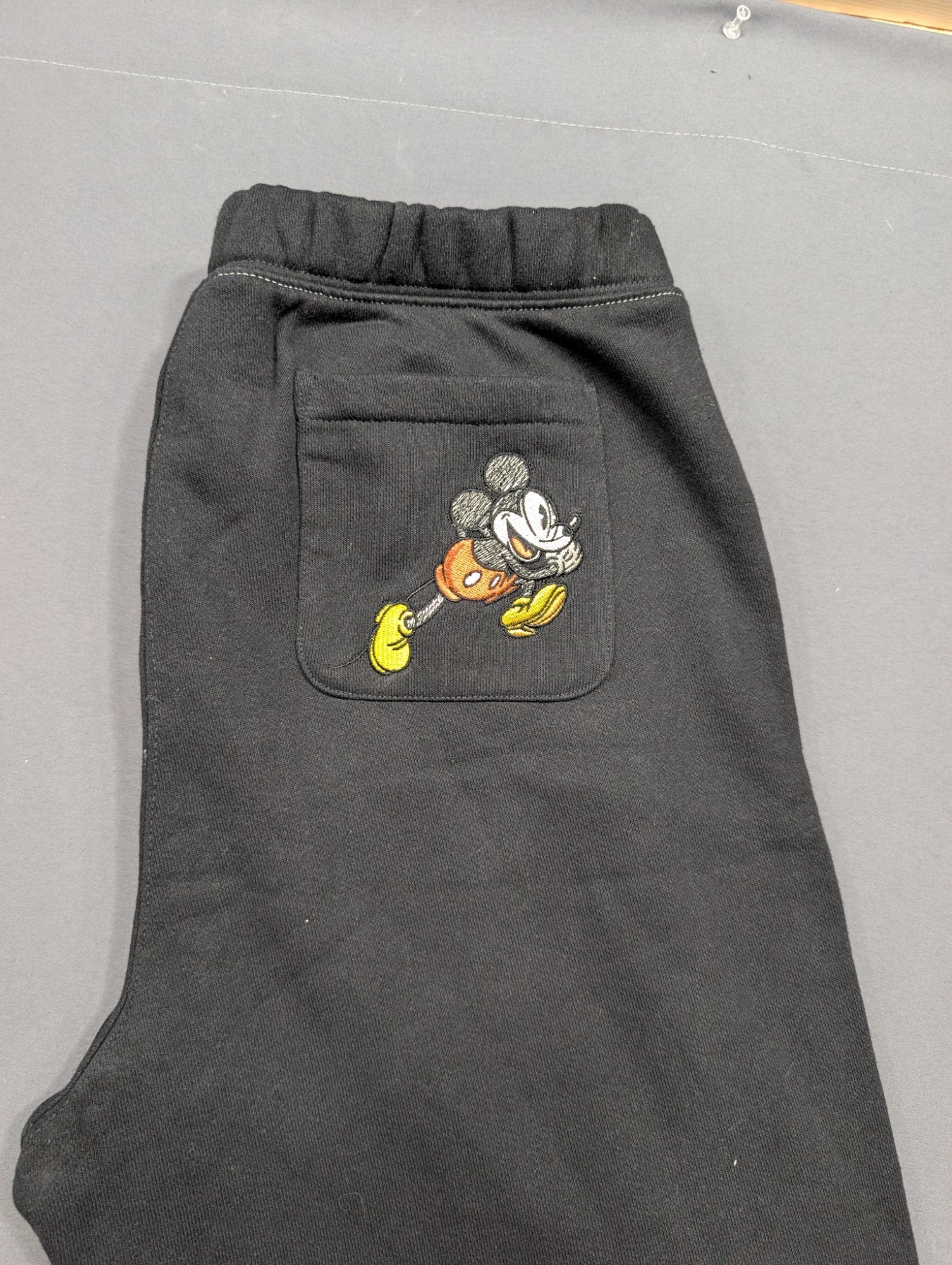 Champion Reverse Weave Disney Split Leg Sweatpants Medium Black Grey
